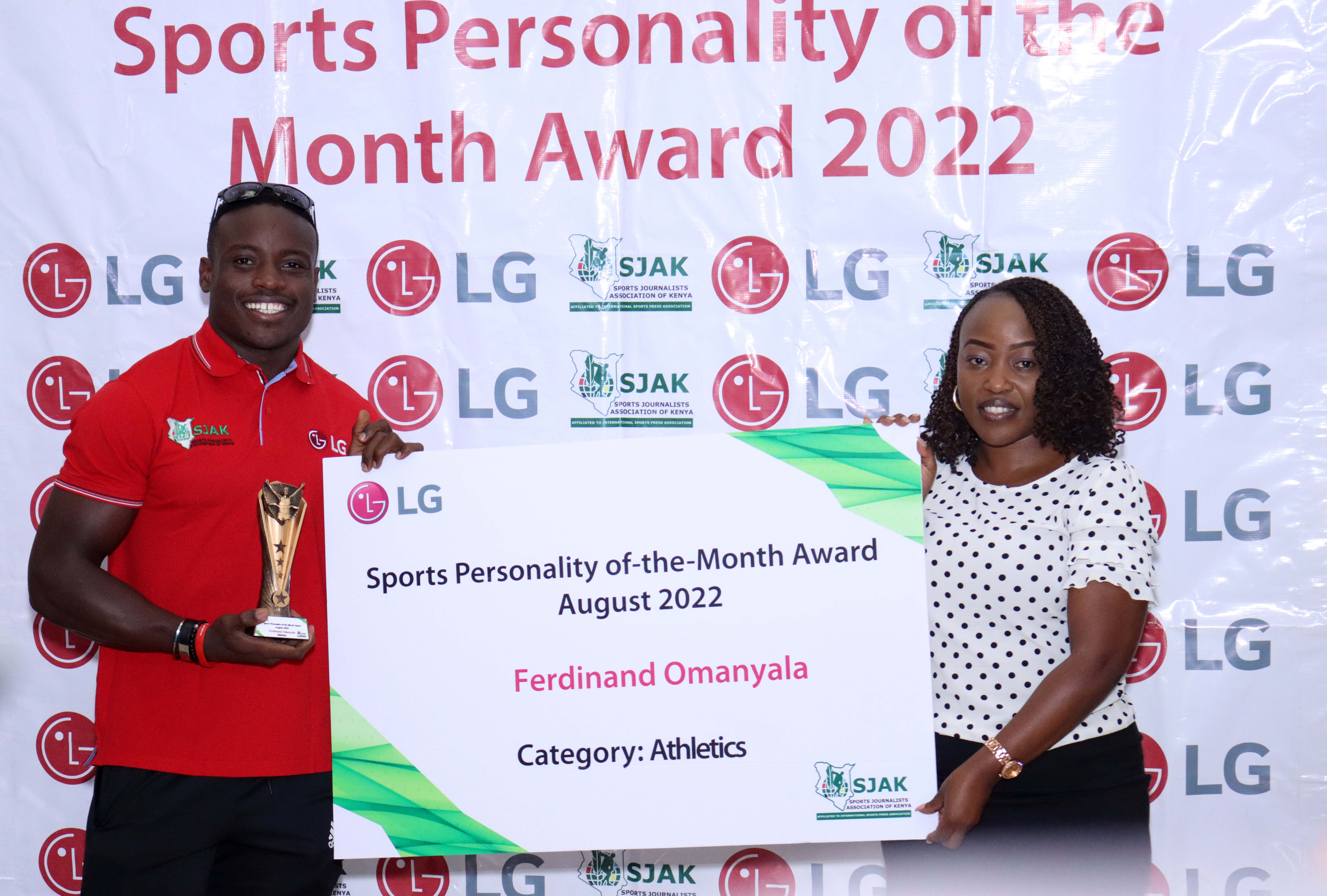Lightning fast Omanyala floors strong field to be named August Sportsperson of the month