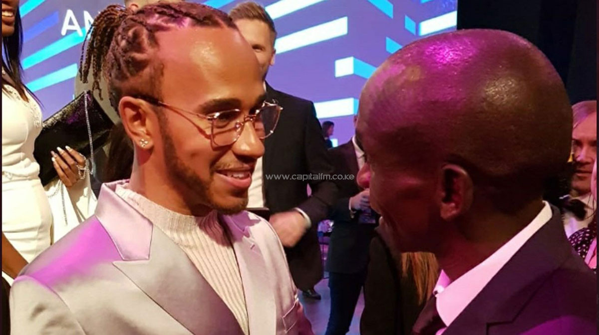 Kipchoge motivated by Hamilton’s Berlin Marathon goodwill message