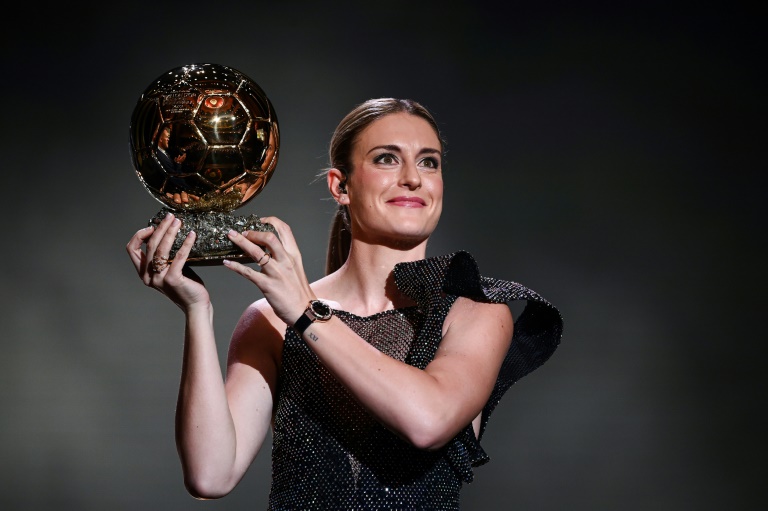 Spain’s Putellas wins second successive women’s Ballon d’Or