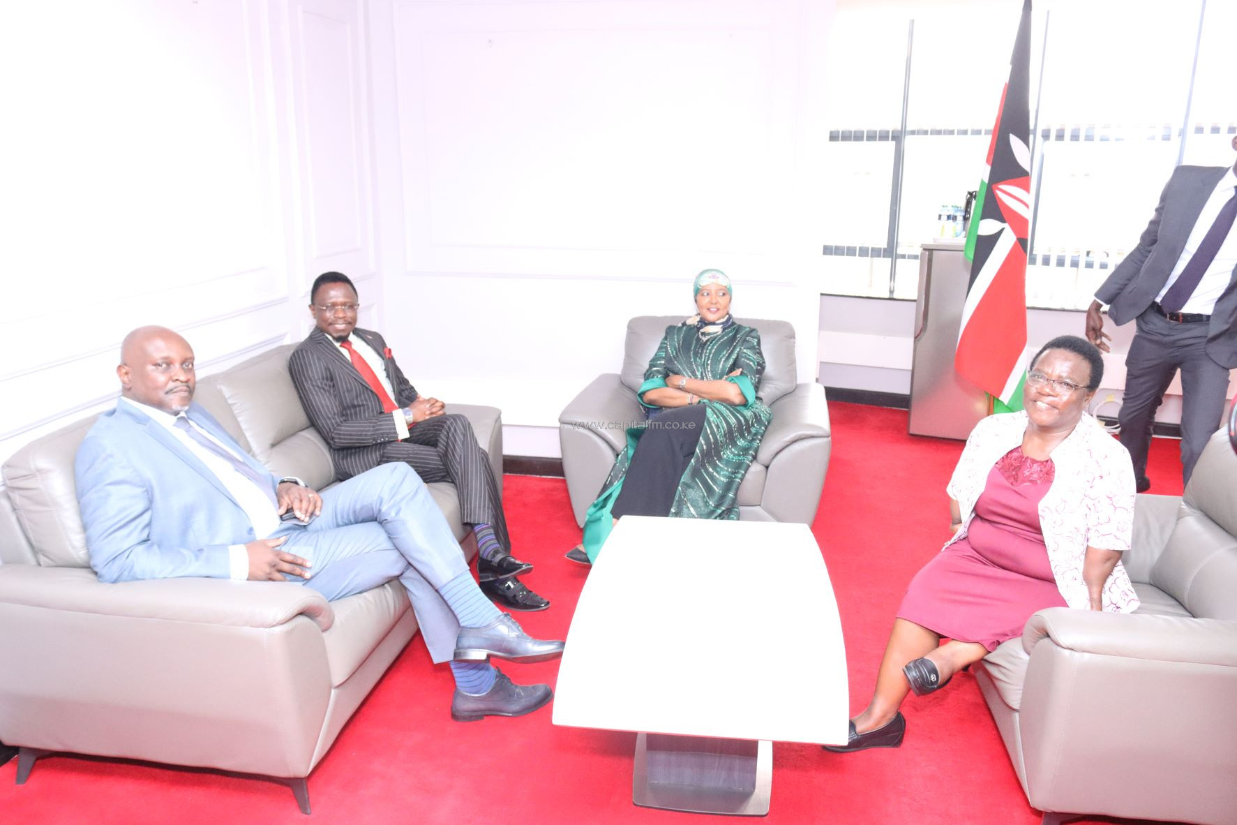 IN PICTURES: Ababu arrives to take charge of Ministry of Sports