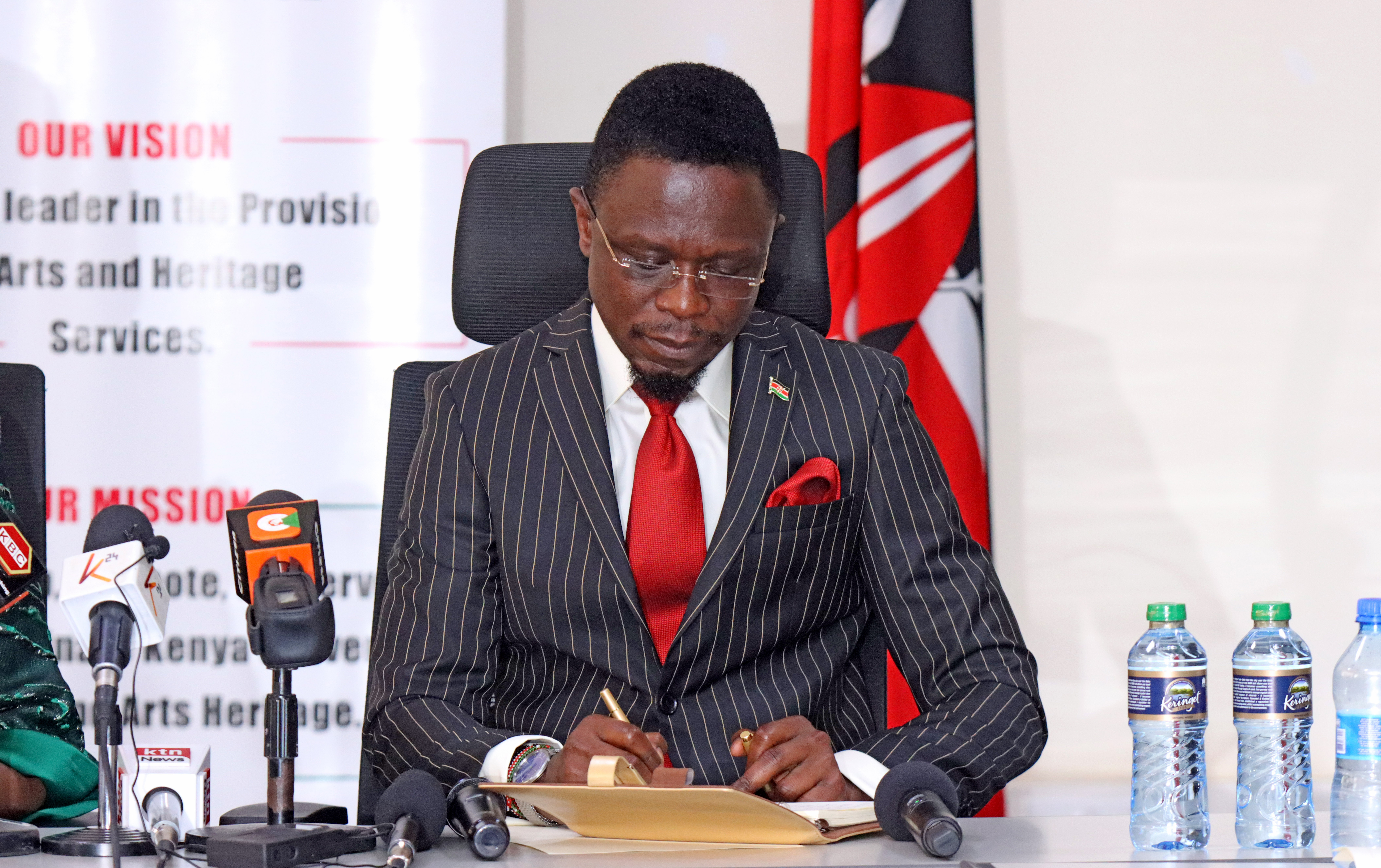 Football is coming home soon, Ababu says after meeting with Kenyan Premier League chairmen