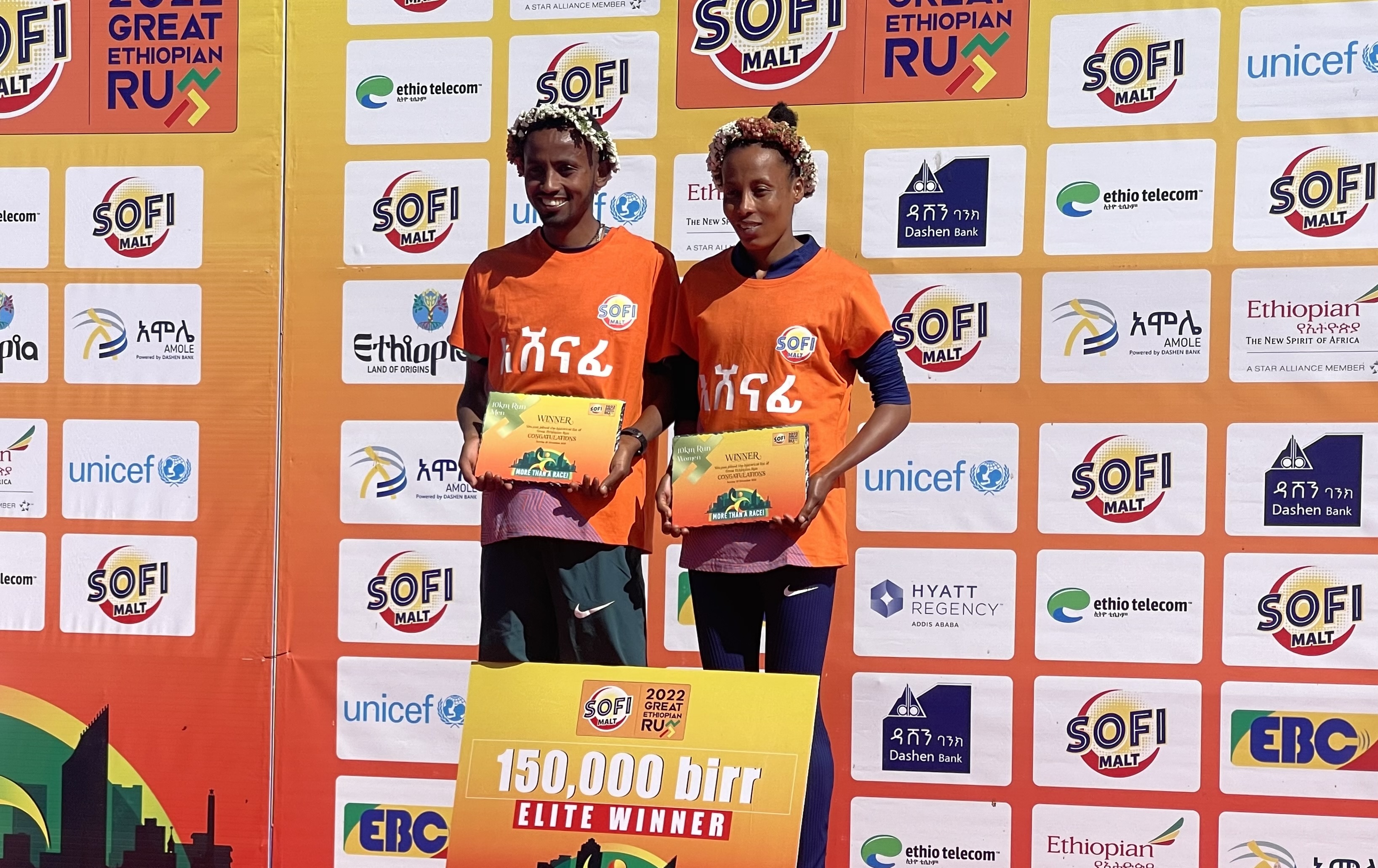 Kenyans pick experience as Abe, Tigist rule Great Ethiopian Run
