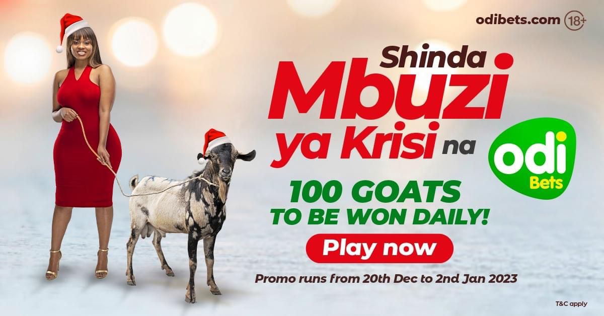 Odibets rolls out ‘Mbuzi ya Krisi’ campaign ahead of festivities