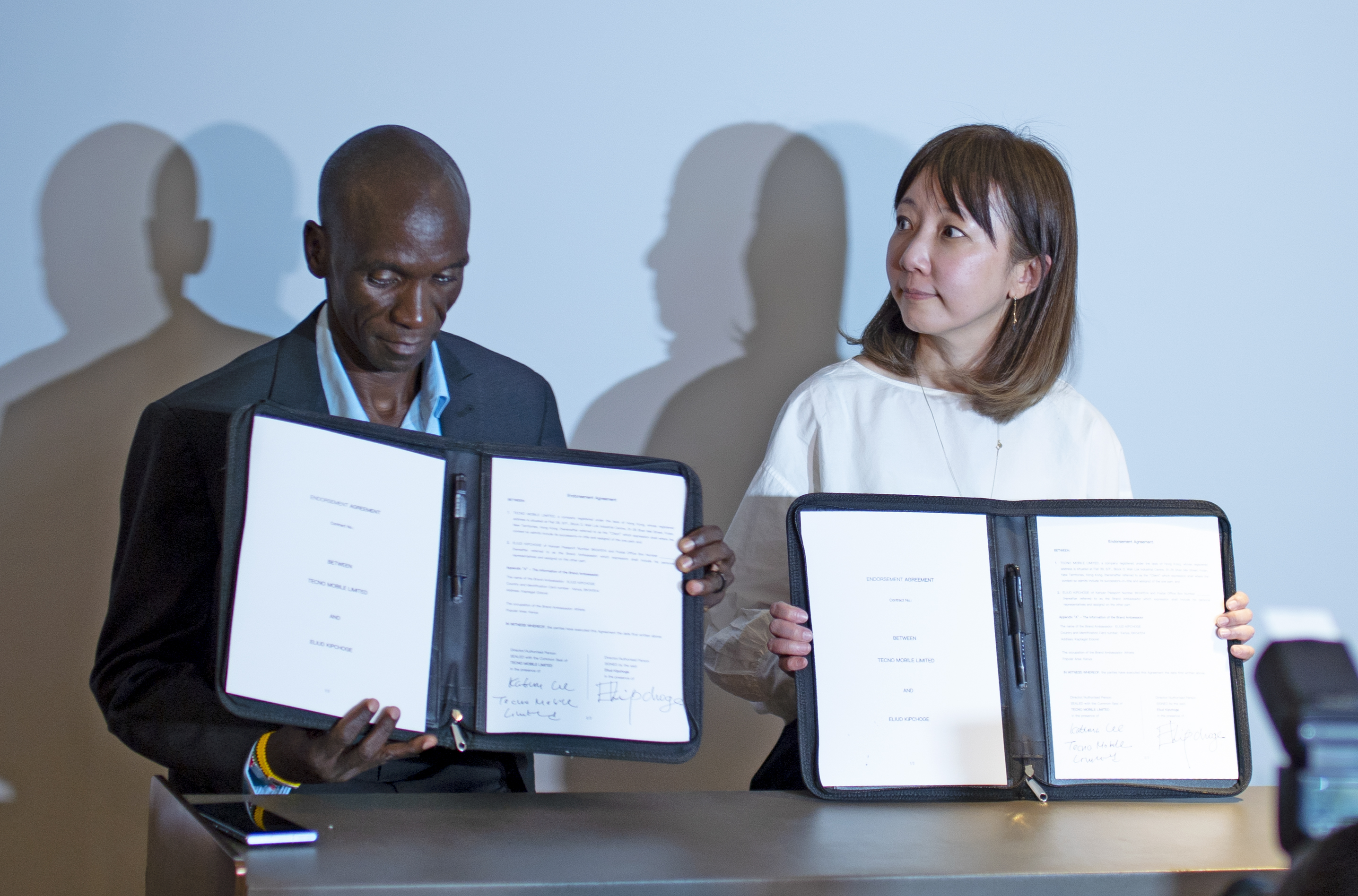 Marathon GOAT Eliud Kipchoge reveals why he agreed to pick Tecno call