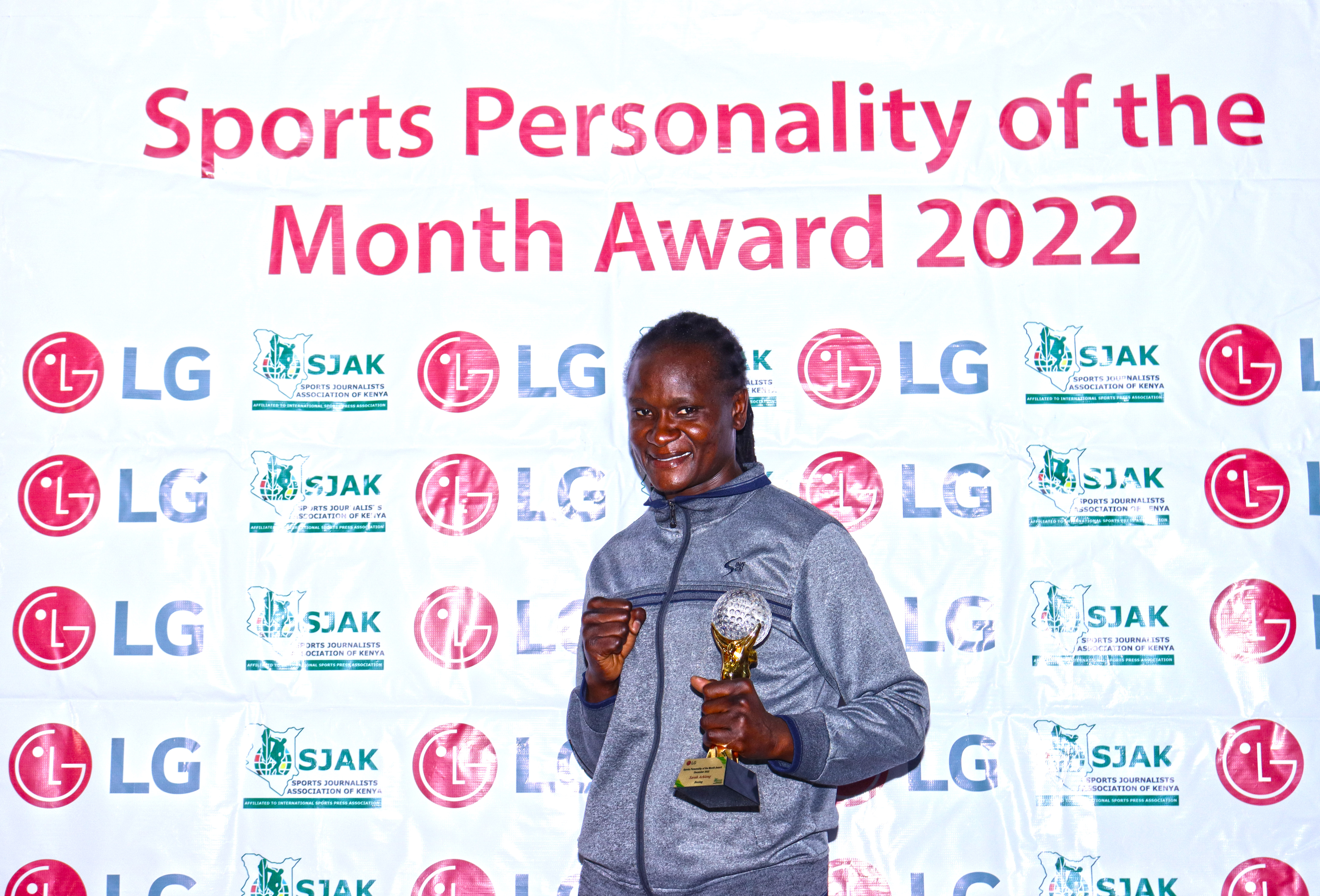 ‘Angel of war’ Achieng punches her way to LG/SJAK December best award