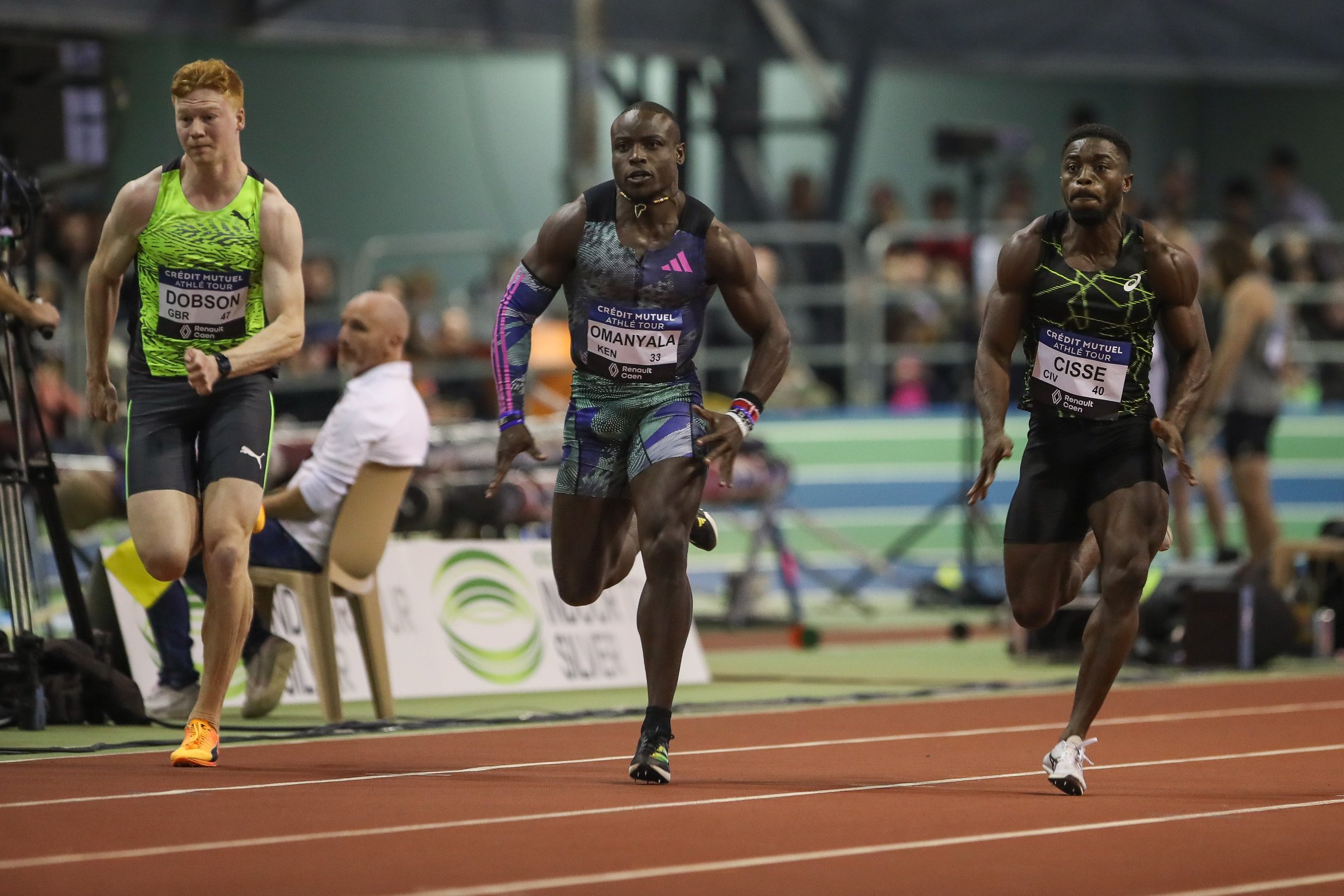 Blistering fast Omanyala breaks national record in Mondeville
