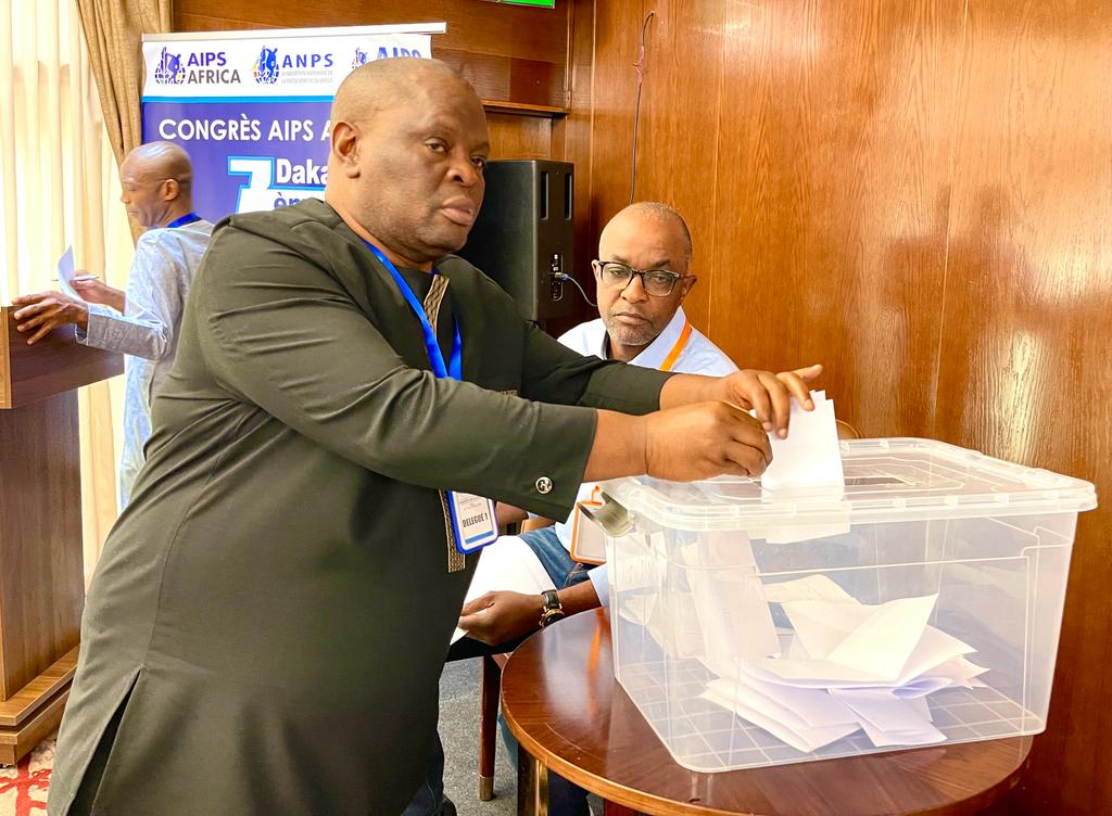 SJAK Boss Mbaisi re-elected AIPS Africa Vice-President