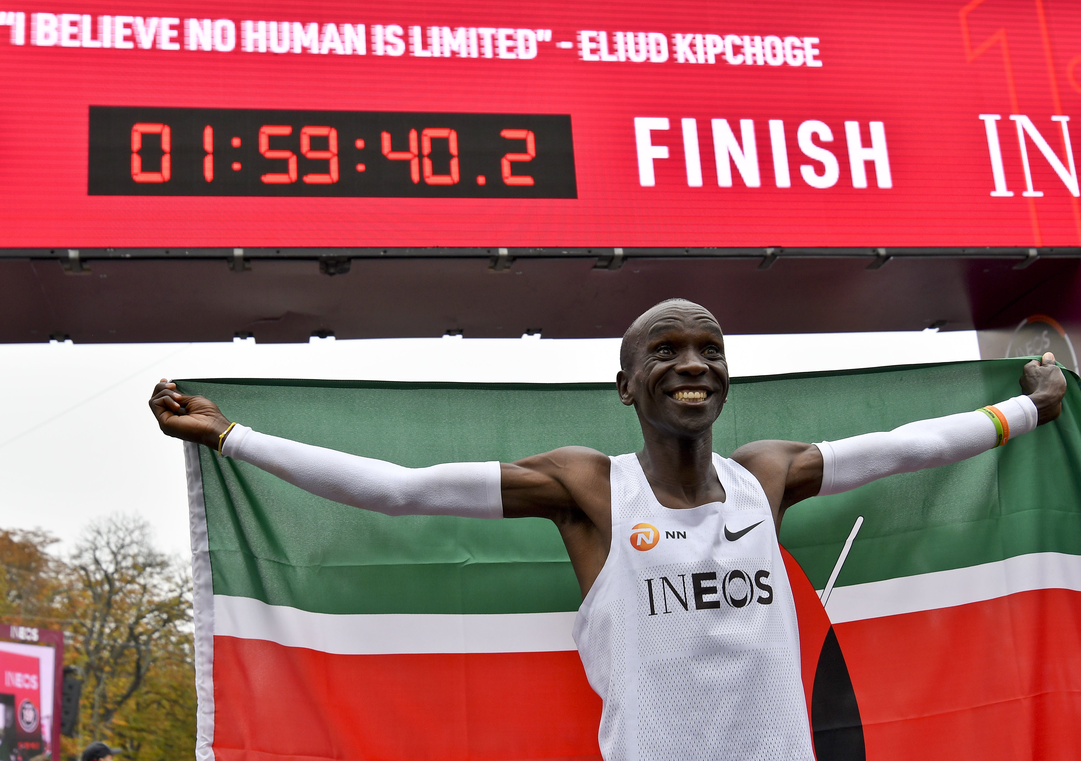 Eliud Kipchoge: Making history is what drives me