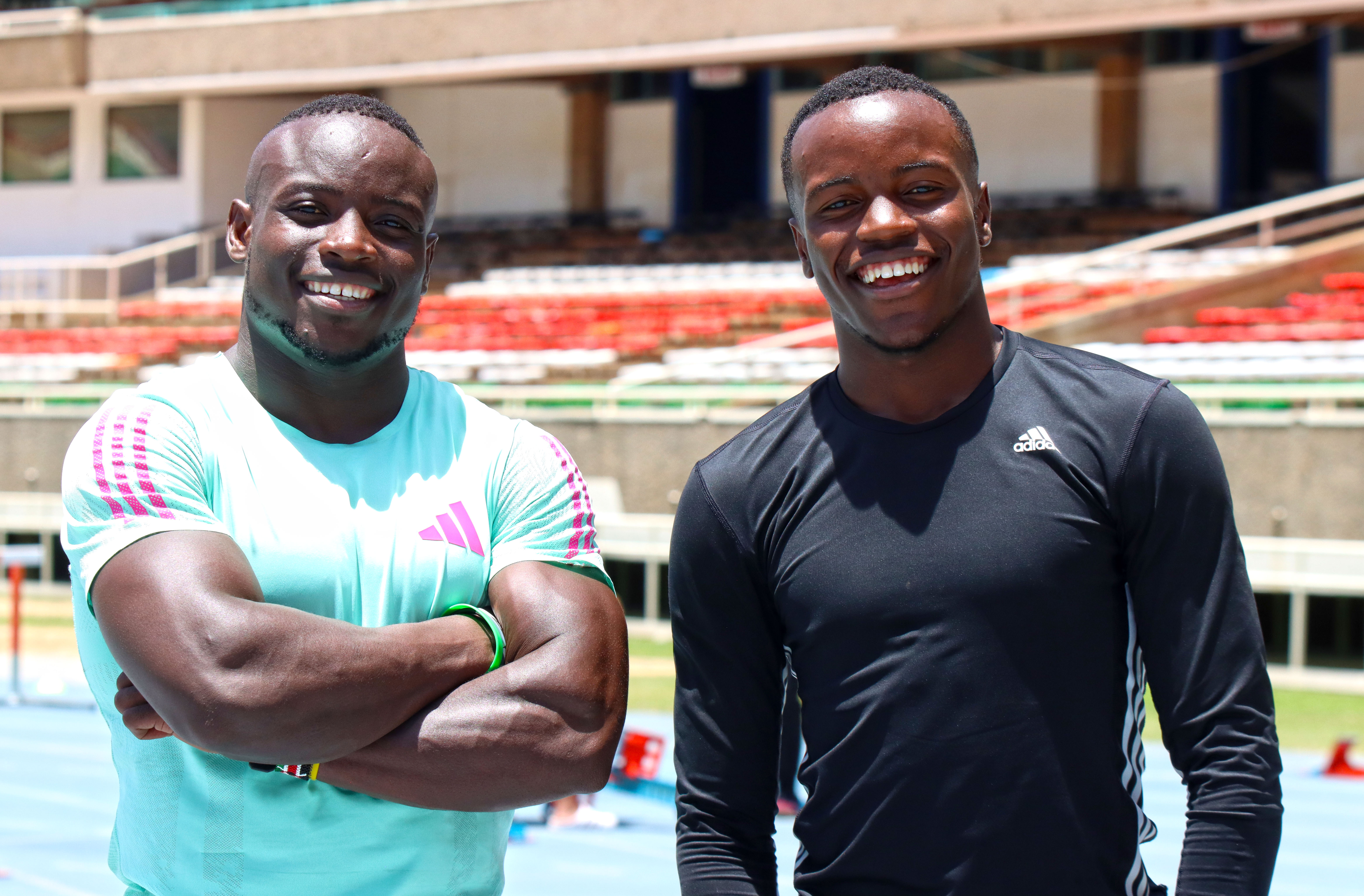 I want to beat him and break his records: Omanyala’s talented younger brother