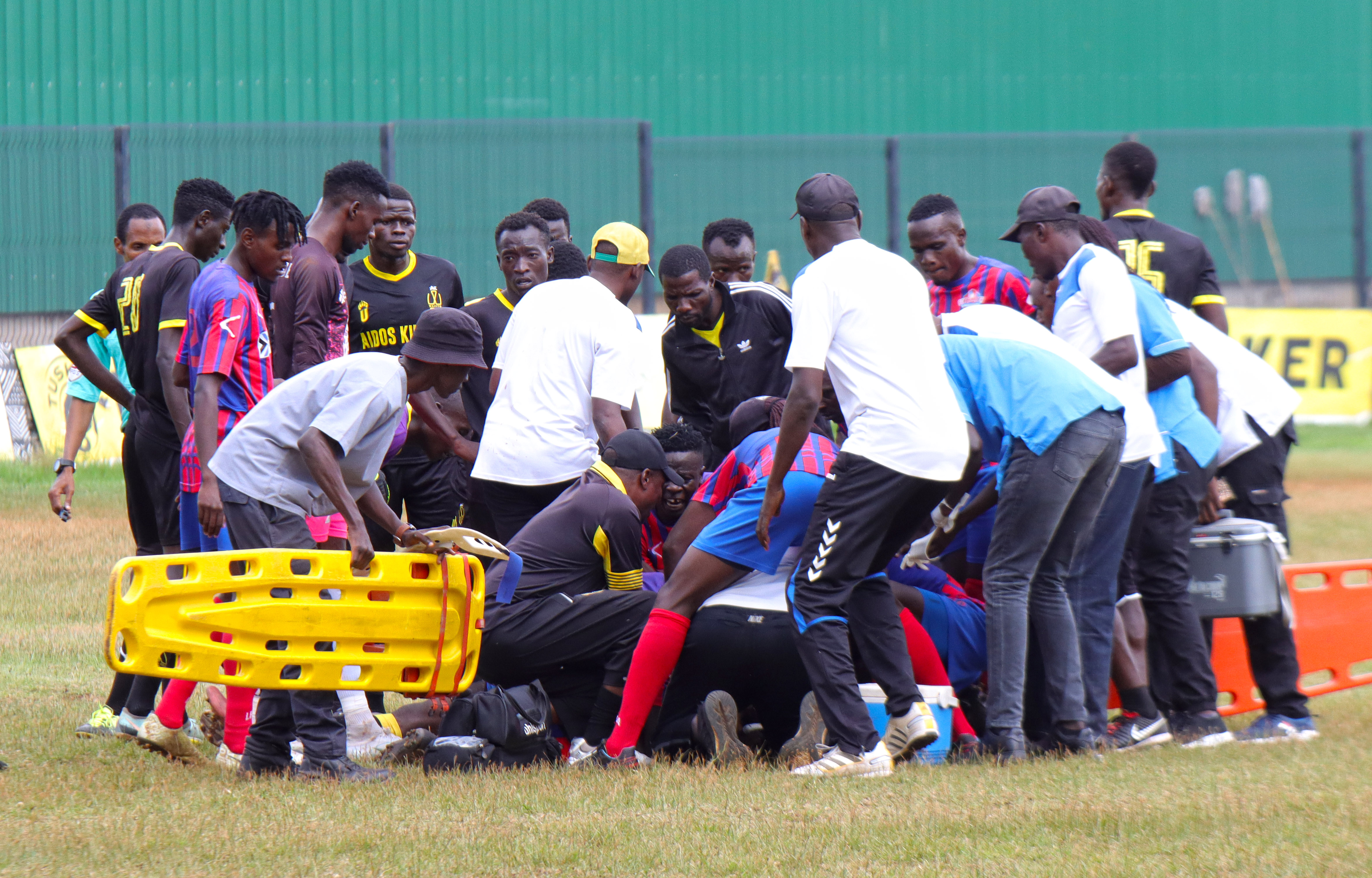 FC Talanta player Mandela undergoes skull surgery after freak injury at Ruaraka