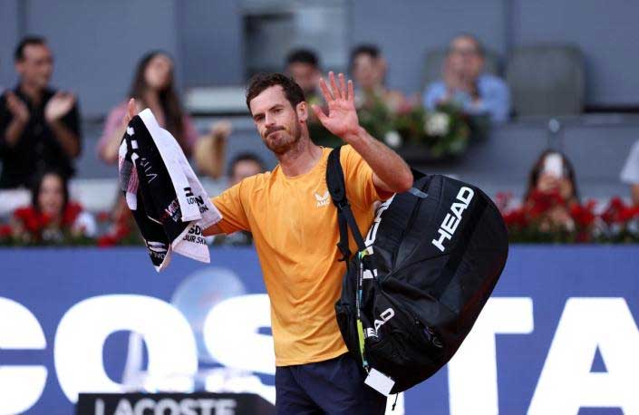 Murray hopes to play French Open despite early Madrid exit
