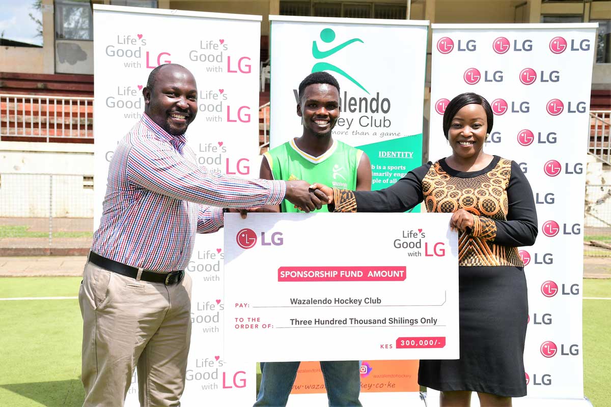 LG Electronics Sponsors Wazalendo Hockey Club