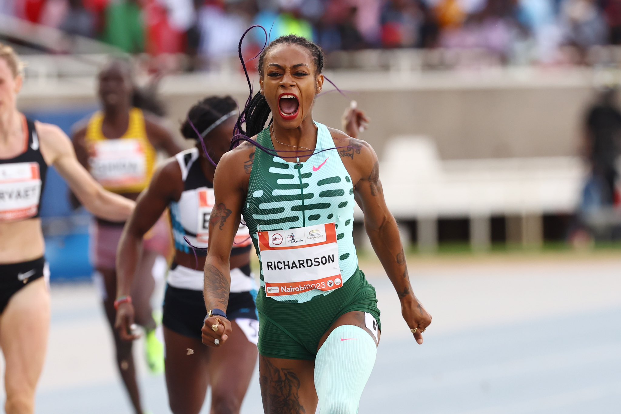 Richardson makes Olympics with fastest 100m of year