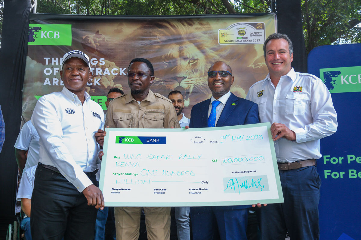 Early boost for WRC Safari as KCB credits Ksh 150 million