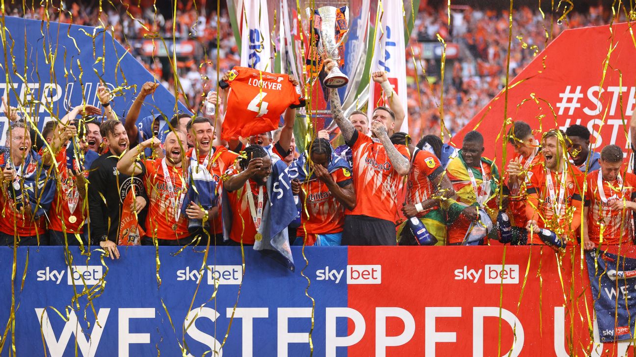 Luton Town complete fairytale rise to English Premier League riches