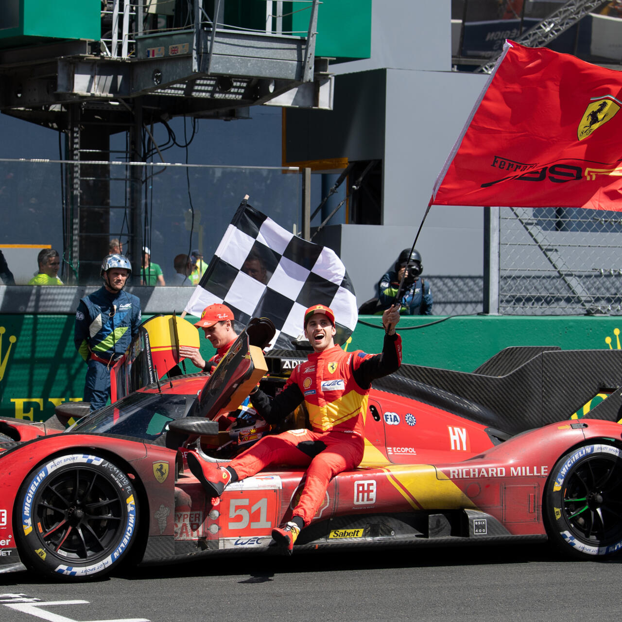 ‘Fantastic’ Ferrari triumph at Le Mans on return after 50 years
