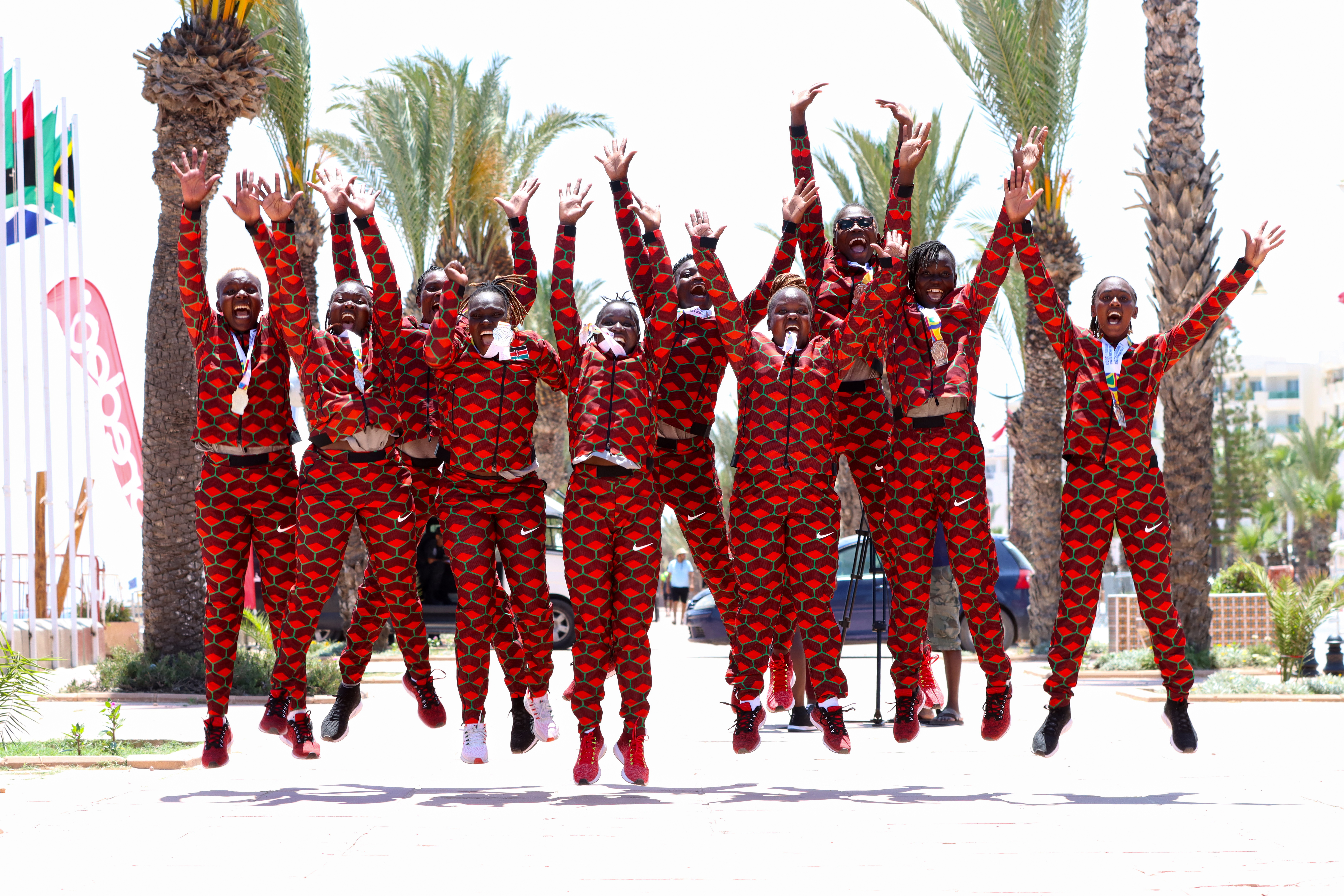 Hard fighting Handball girls clinch Kenya’s first medal at Africa Beach Games