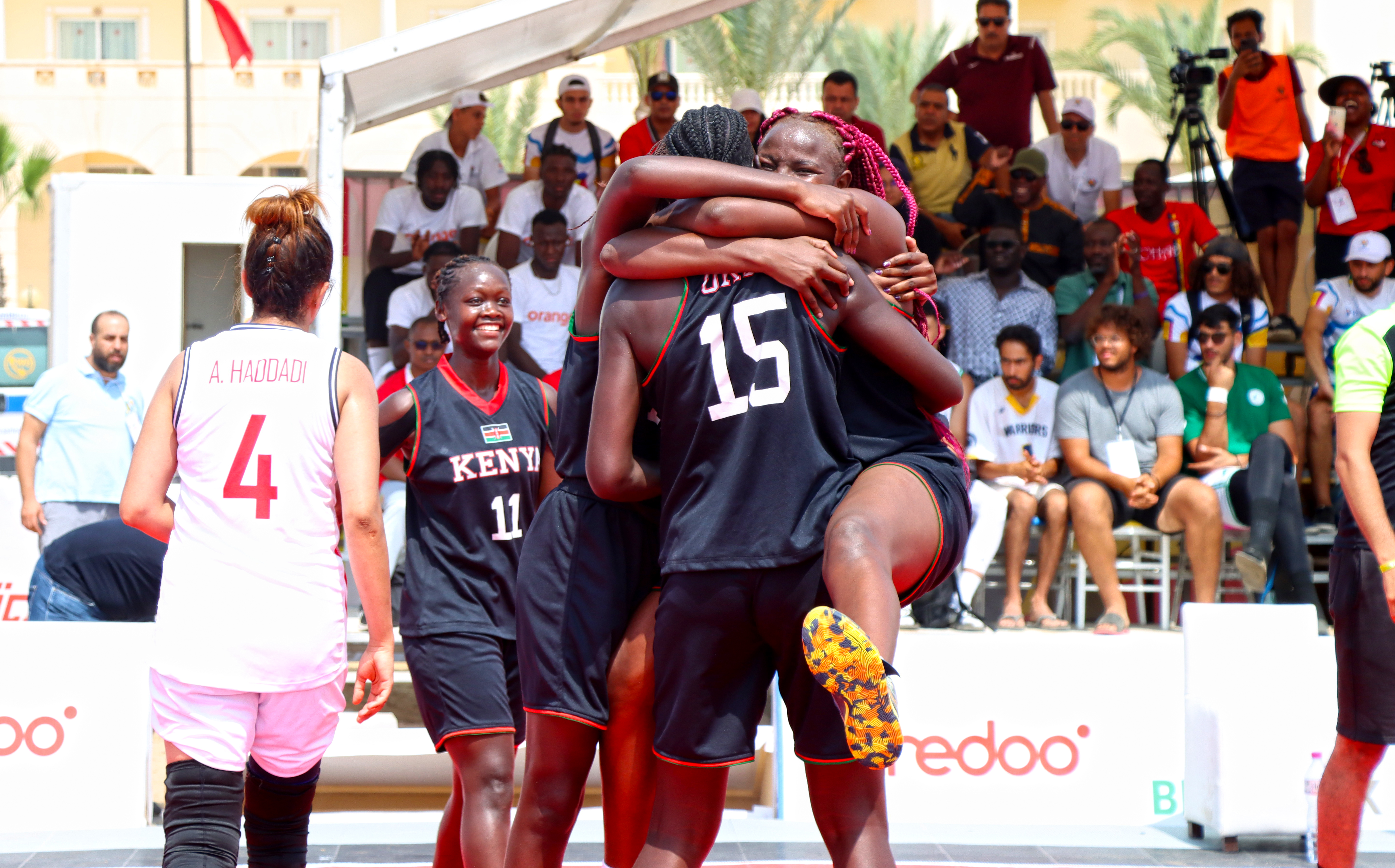 Medal number four! – 3×3 women’s basketball team storm final at Africa Beach Games