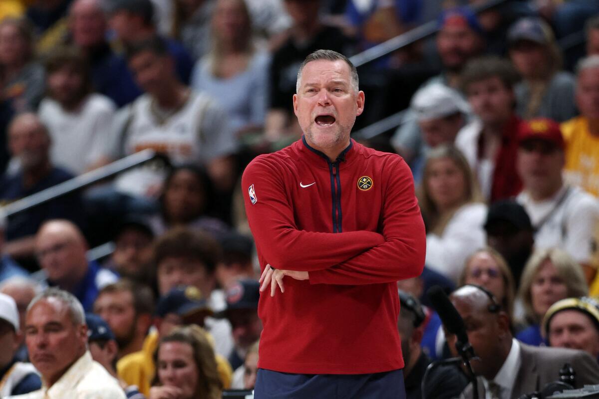 Nuggets coach Malone hammers home need for discipline
