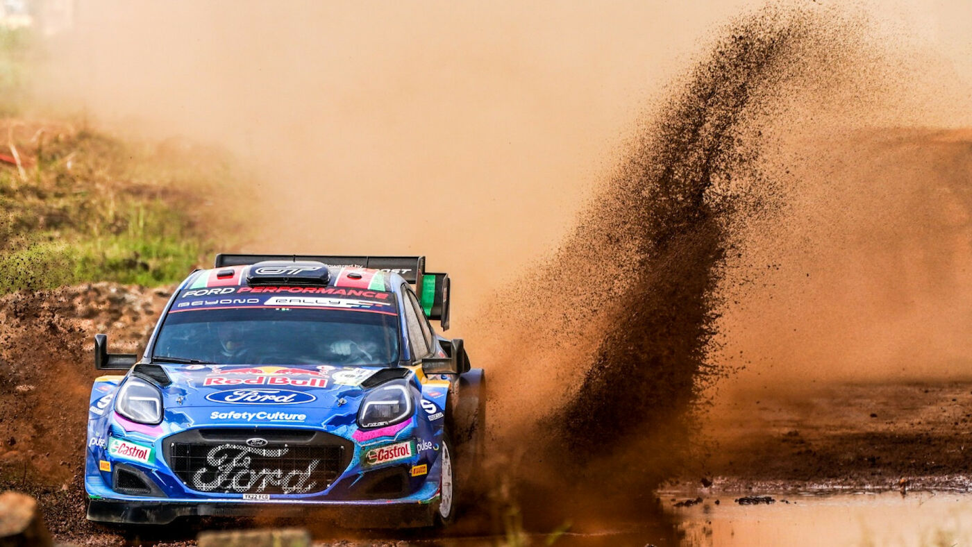 M-Sport Ford lead driver Tänak takes WRC Safari early lead