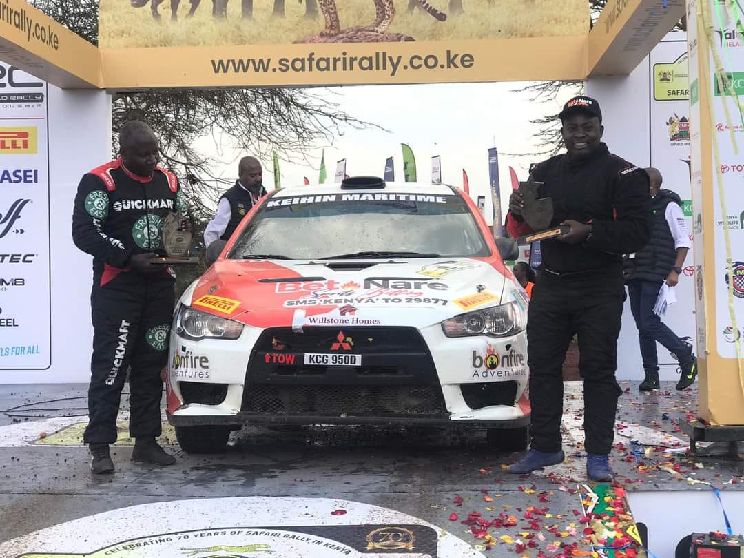 My target is to be the best rally driver in Kenya, says Amwari