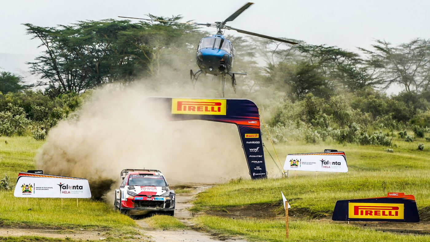 Ogier fronts Toyota clean sweep as Rovanperä sets up WRC Safari thriller