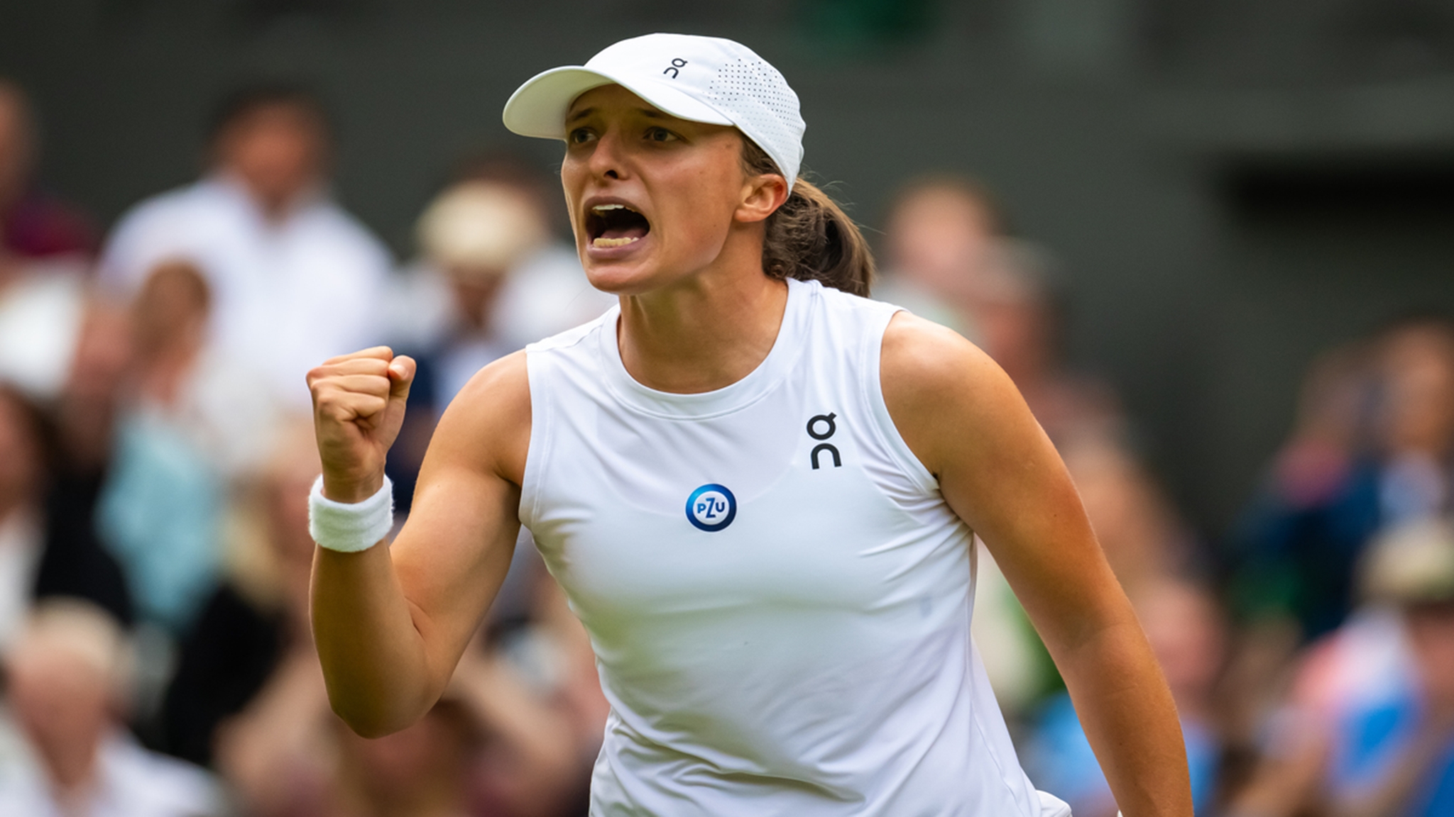 Swiatek, Svitolina win Wimbledon epics as curfew halts Djokovic