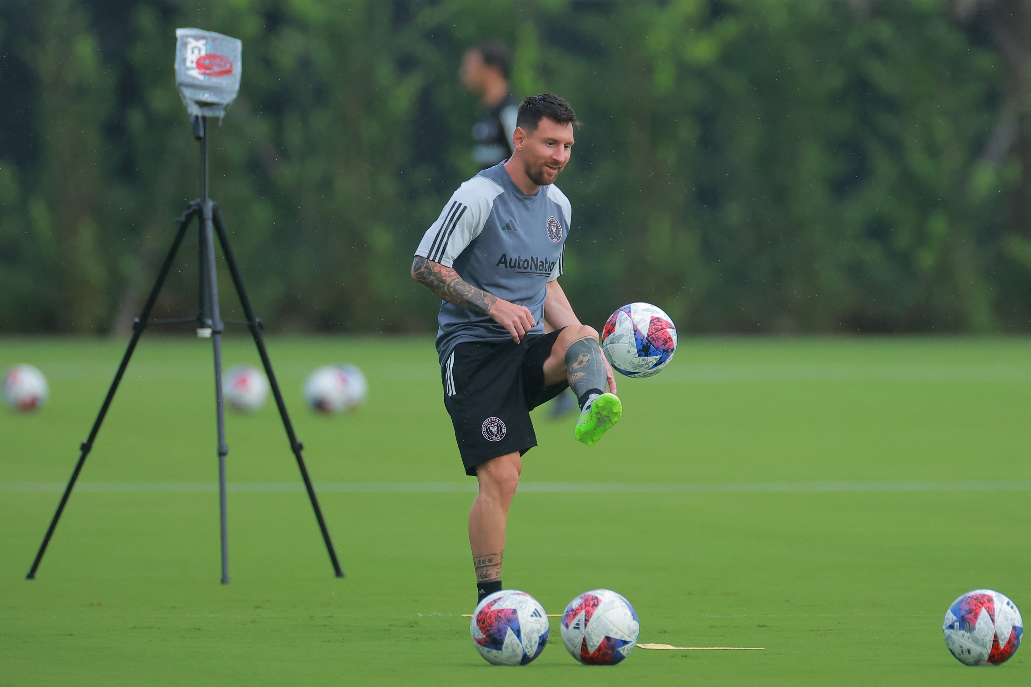 Messi set for Miami debut but maybe off the bench