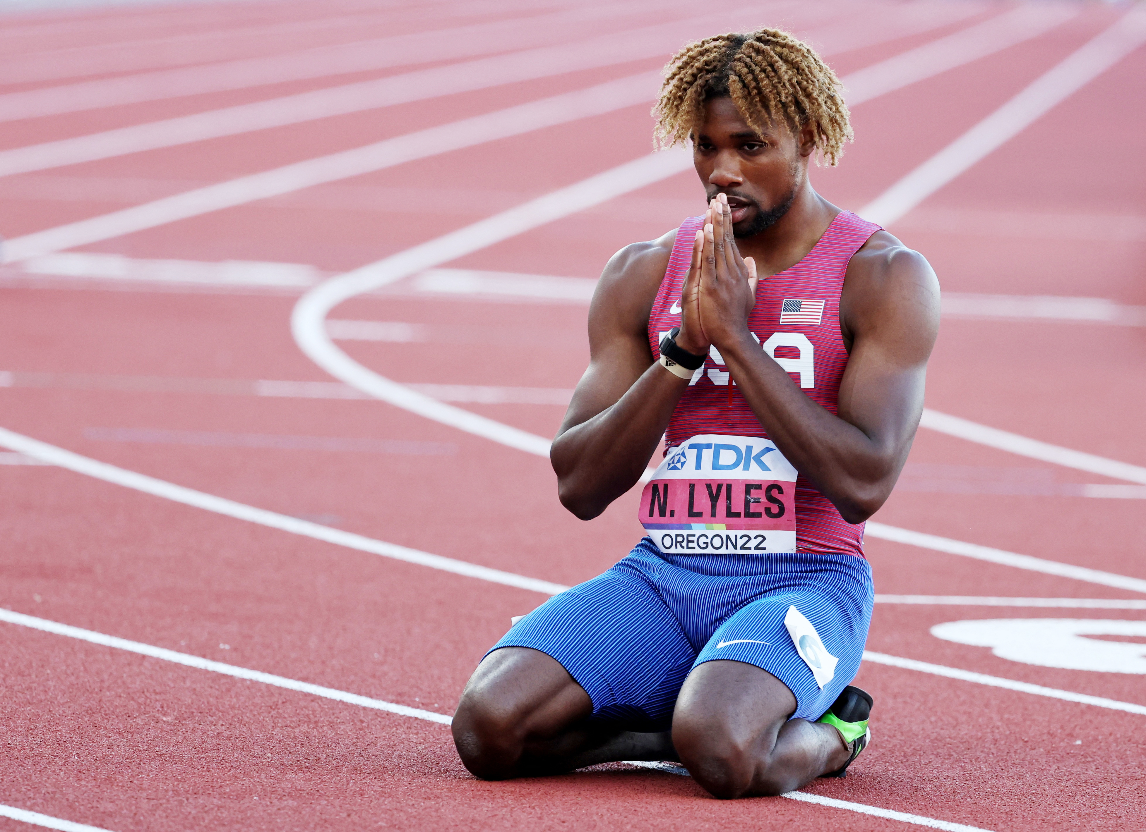 Noah Lyles has sights on World Championships sprint double
