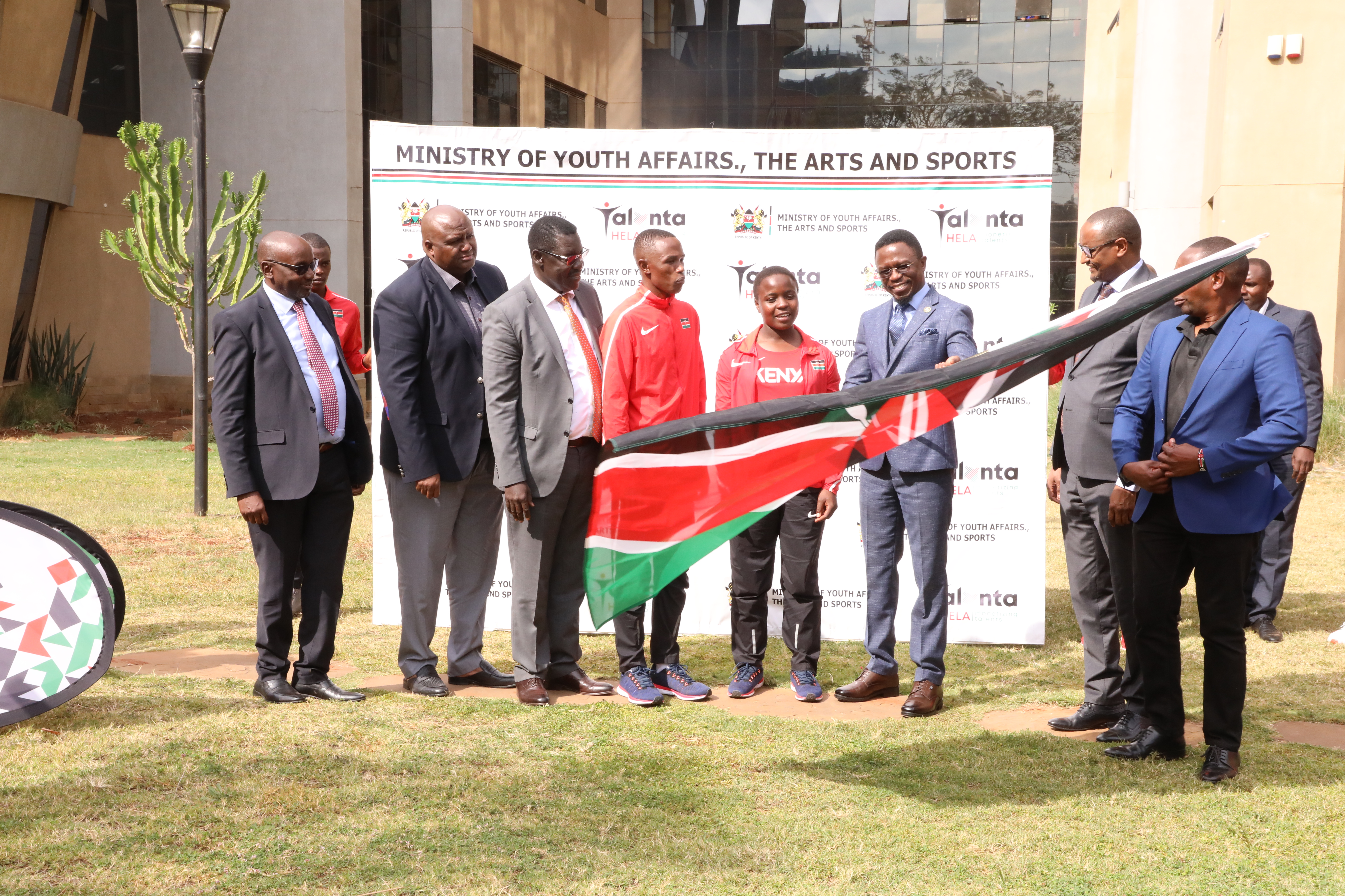Go forth and conquer – Team Kenya departs for Youth Olympic Games in Trinidad