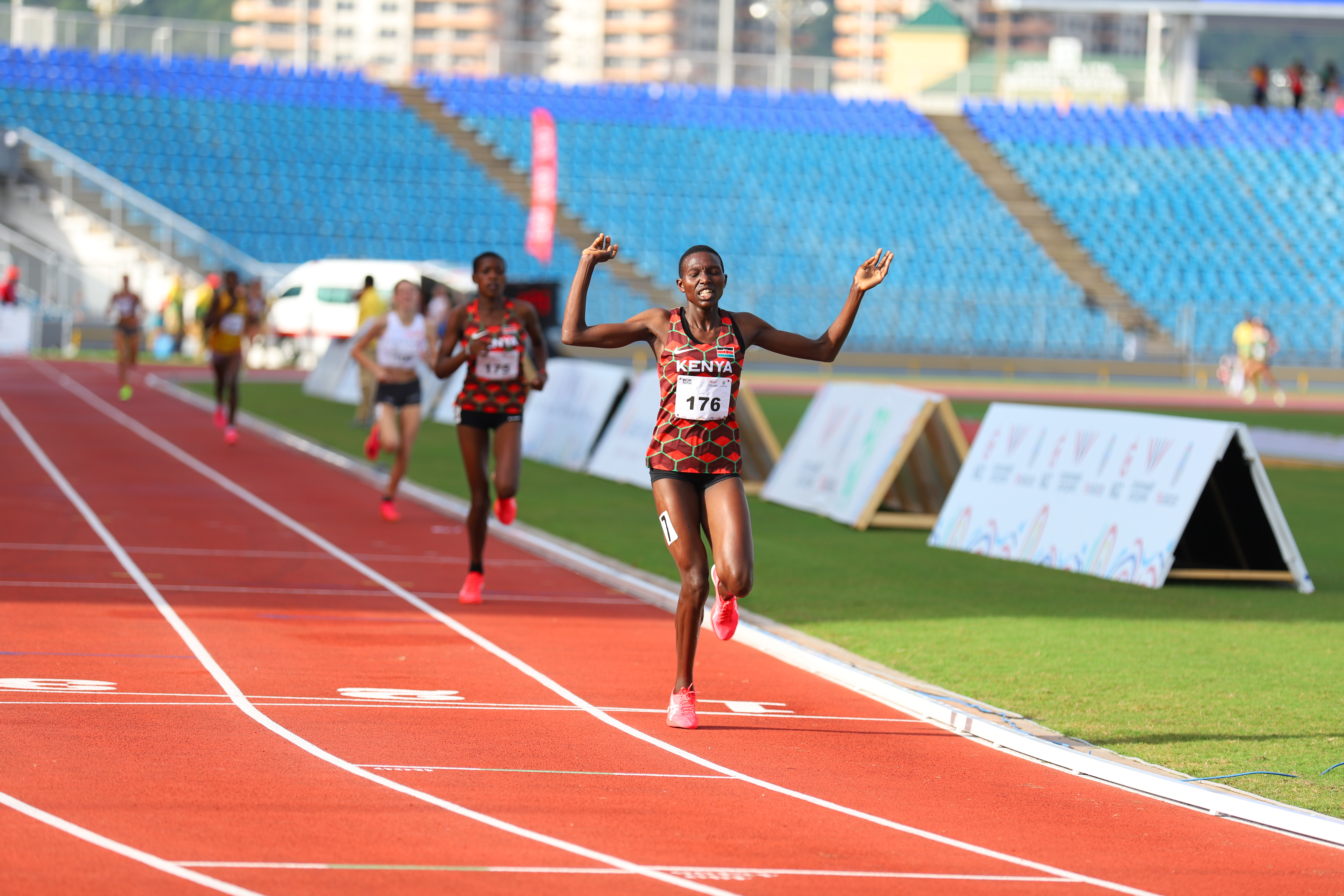 Double gold for Kenya in Trinidad as Records fall