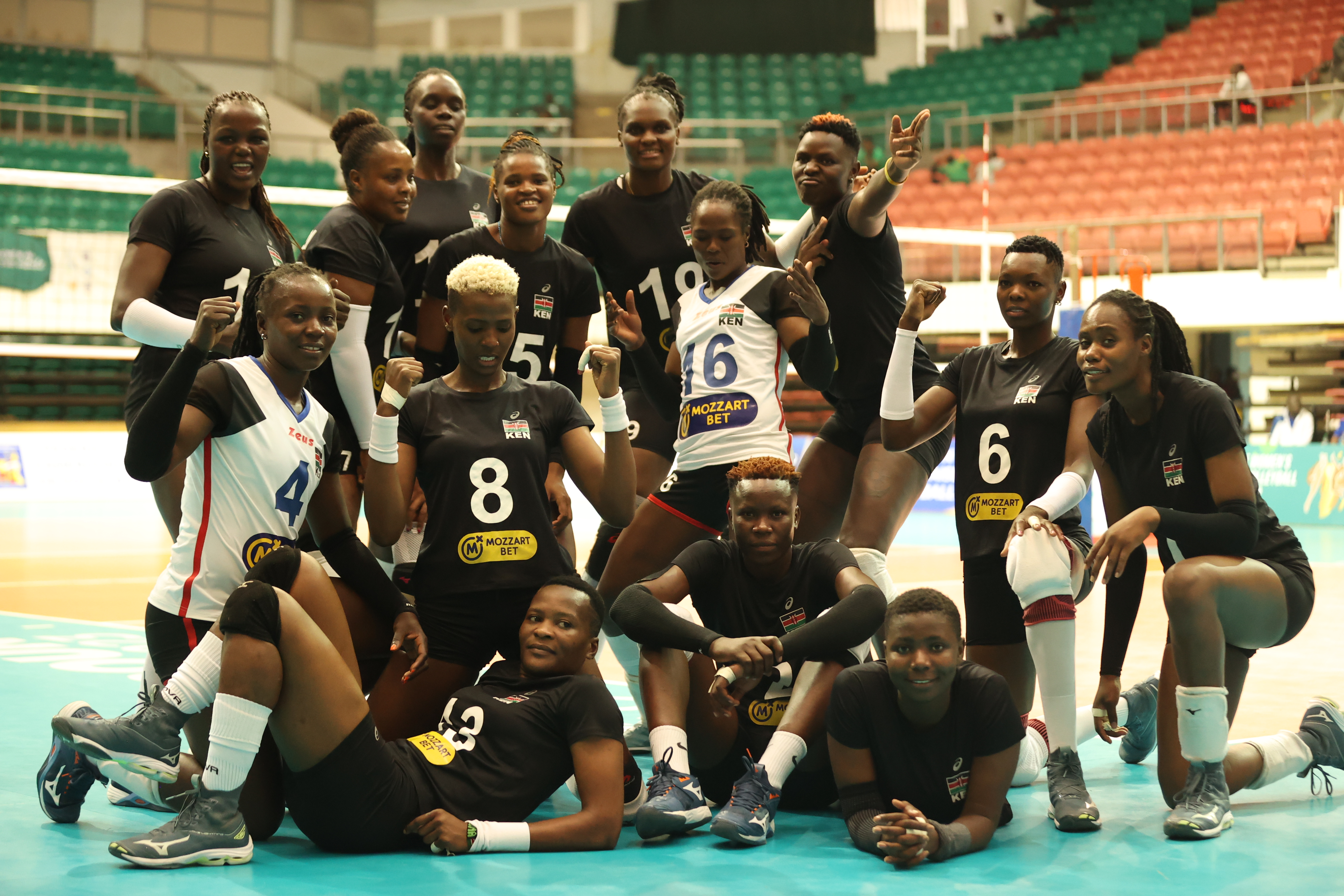 Malkia Strikers intensify charge for Paris Olympics by mauling Burkina Faso at Africa Volleyball Champs