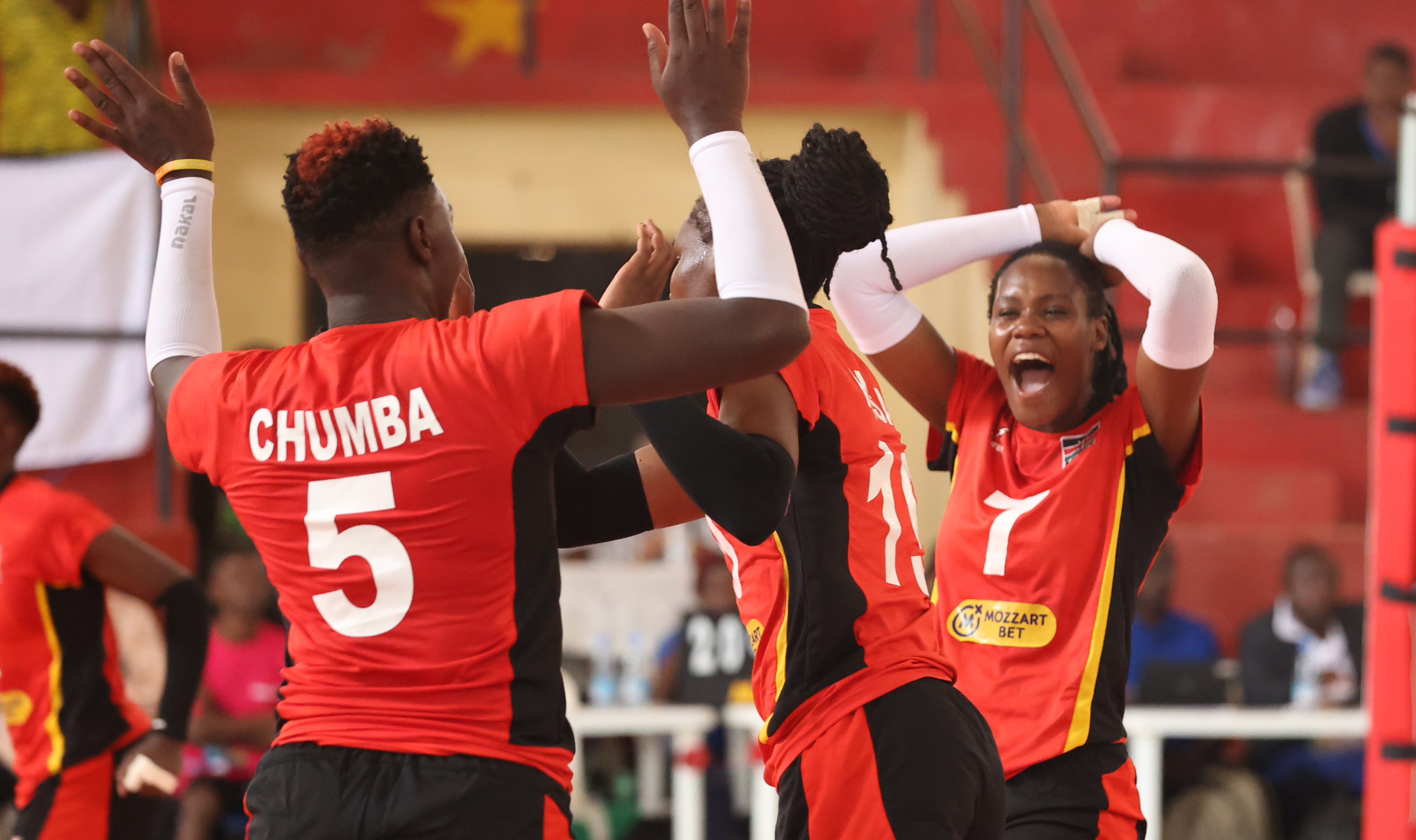 Three out of three: Malkia dance past Uganda at Africa Champs