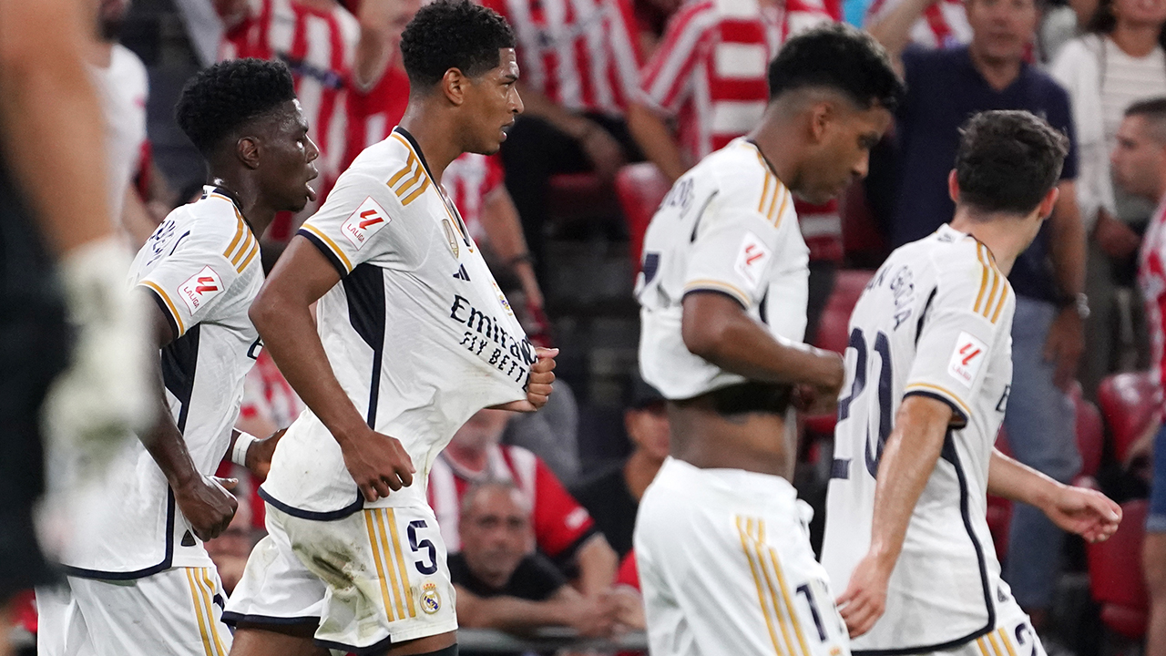 ‘Really special’ Bellingham strikes on debut as Real Madrid beat Athletic Bilbao