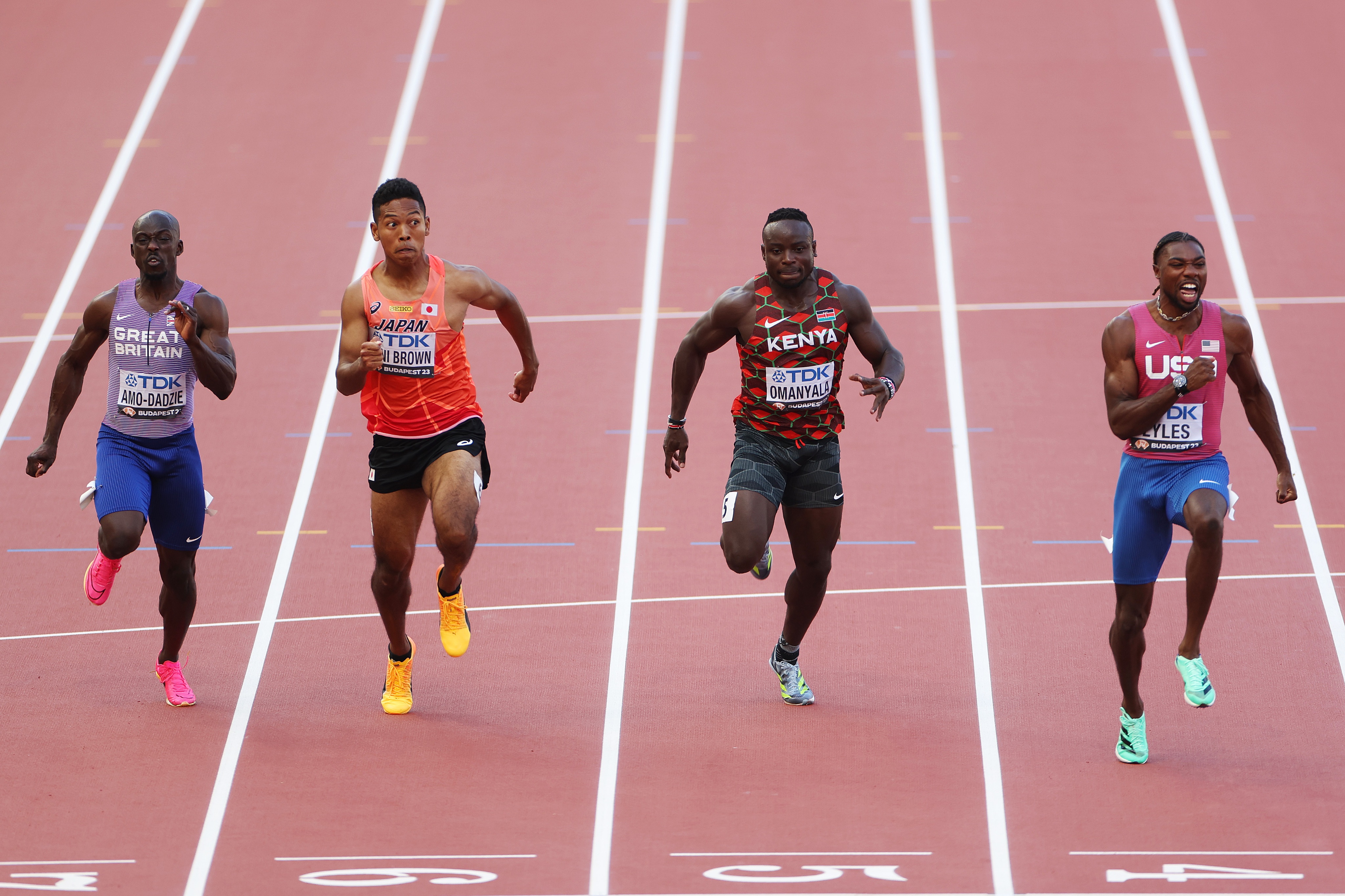 So close yet still far: Omanyala misses out on dream Worlds medal as showman Lyles wins