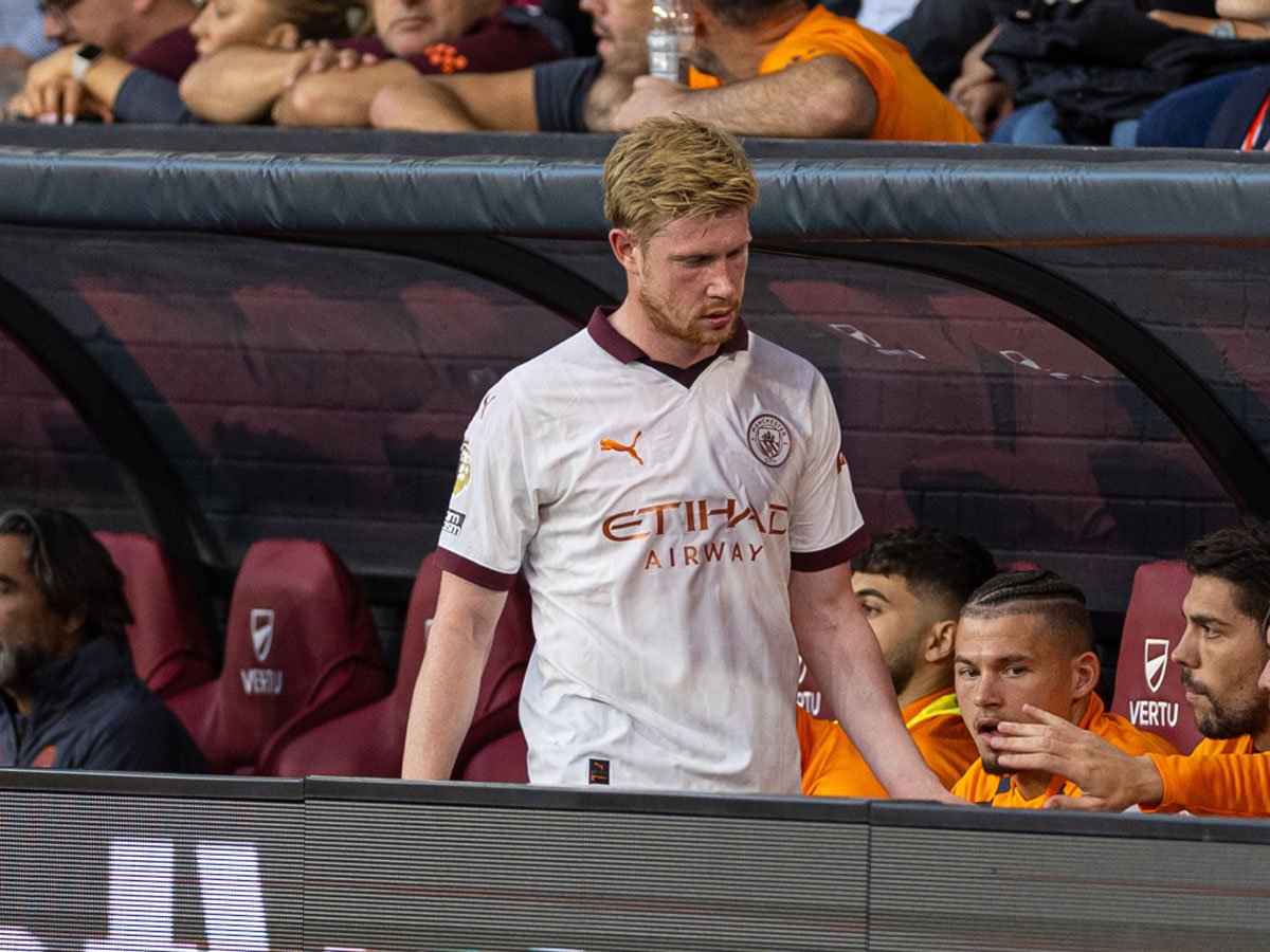 Manchester City midfielder Kevin de Bruyne left out of Belgium squad