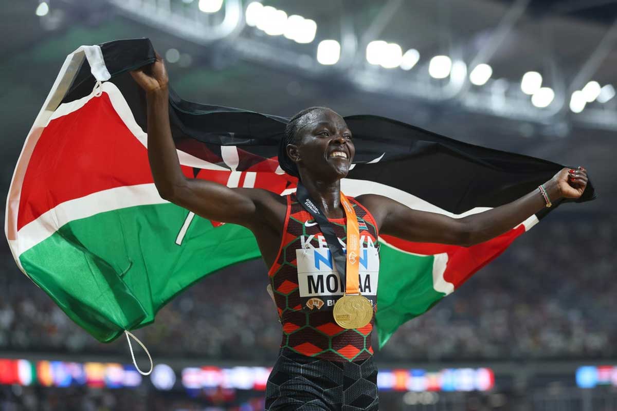 Triumphant Team Kenya back home Monday night from Budapest