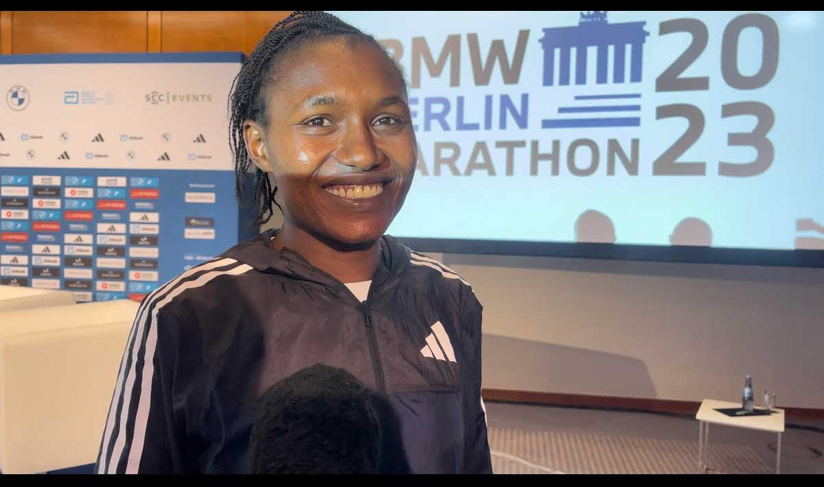 Sheila Chepkirui: Berlin Marathon podium finish an inspiration to go one better