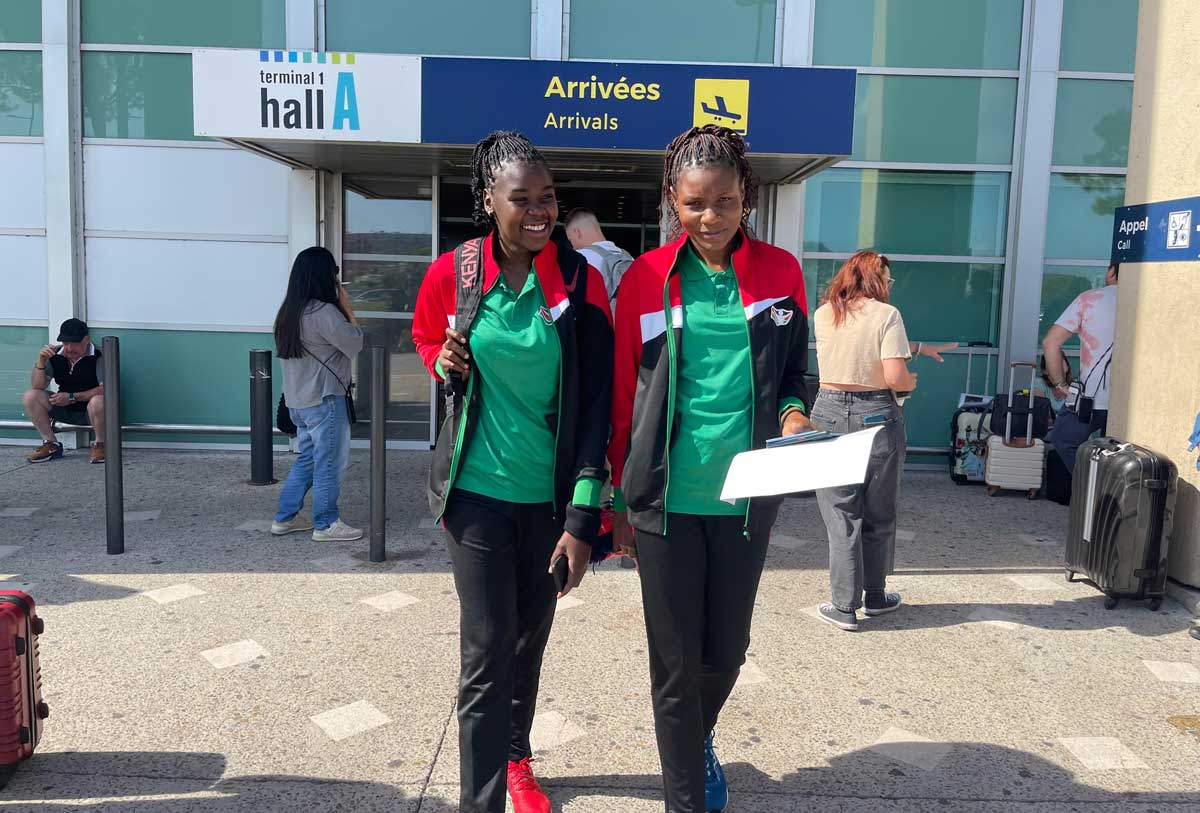 Home away from home: Kenyan Taekwondo Ladies relish Miramas’ relaxed ambience and infrastructure