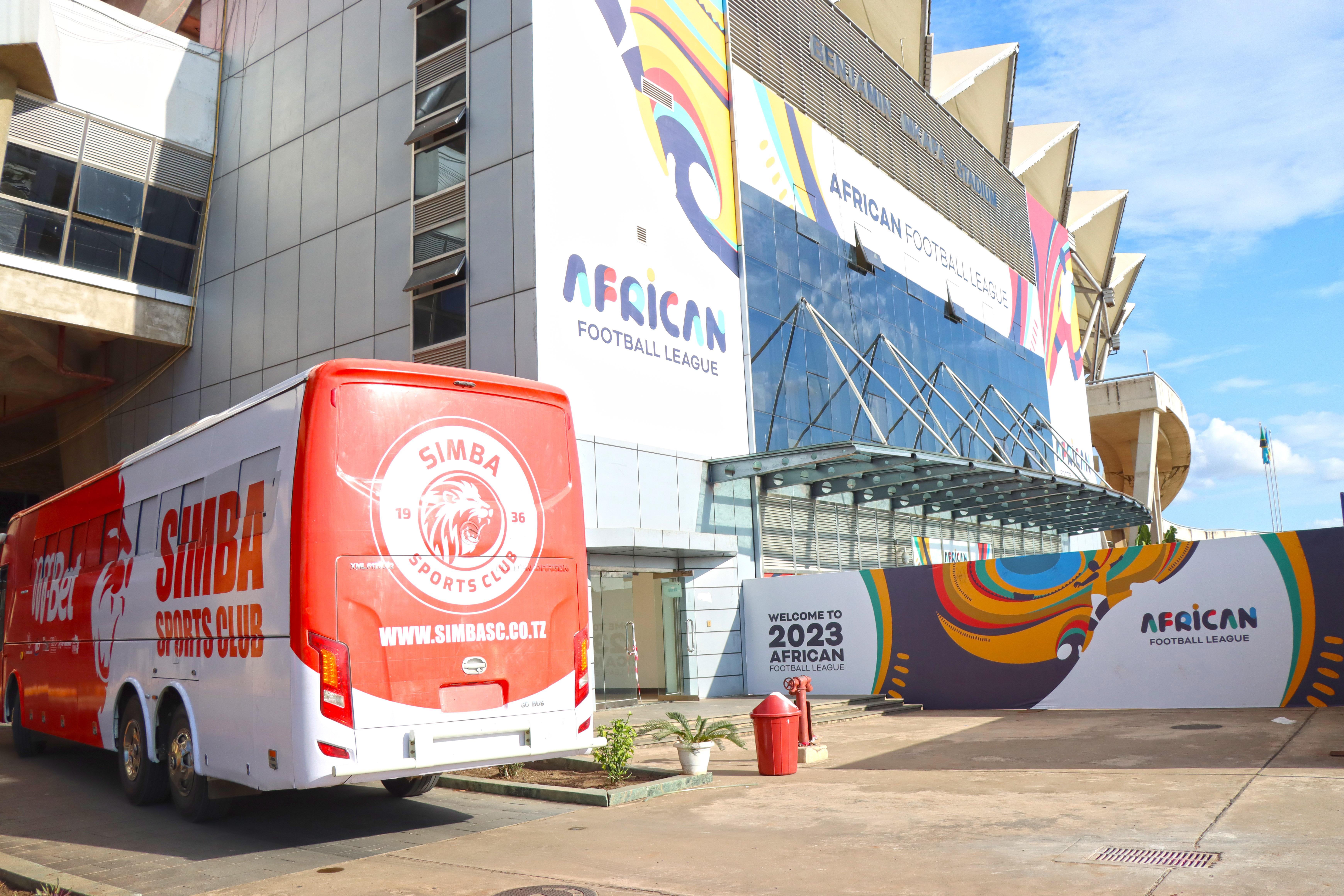 PHOTOS AND VIDEOS:Benjamin Mkapa Stadium in Dar looks spanking ahead of Africa Football League opener