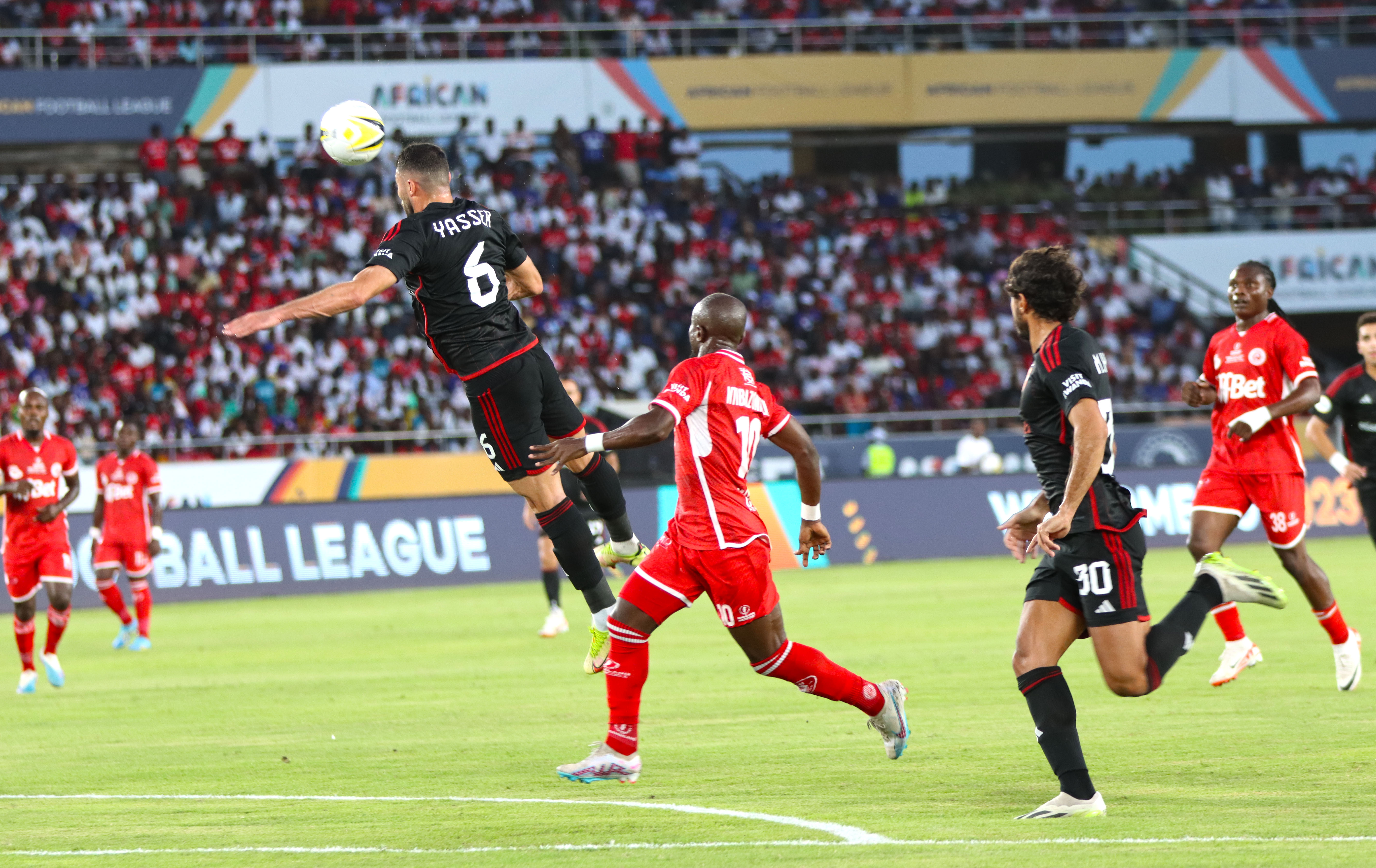 Simba play to thrilling draw with record African champs Ahly