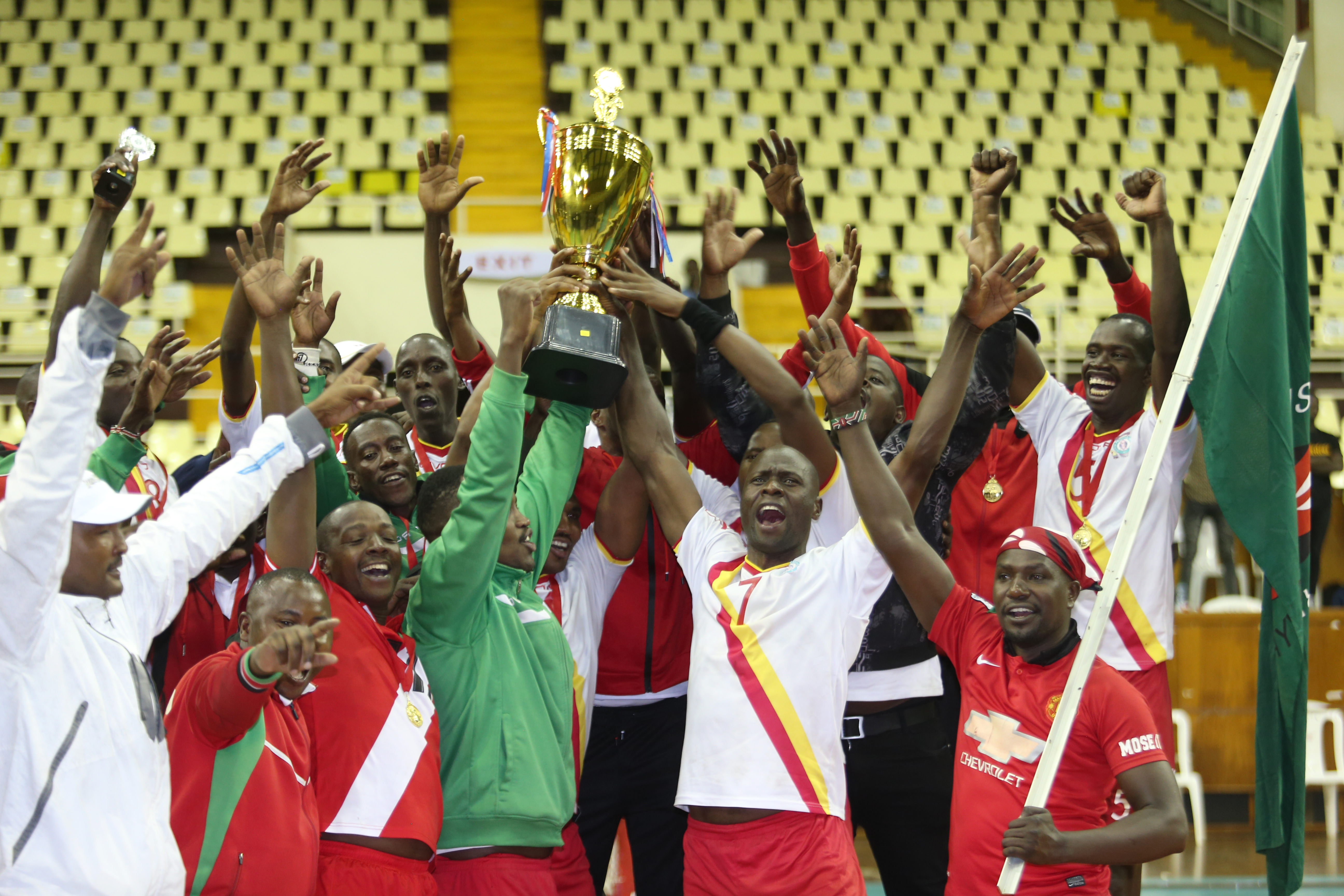 Prisons almost burn fingers but rise to clinch men’s volleyball league title