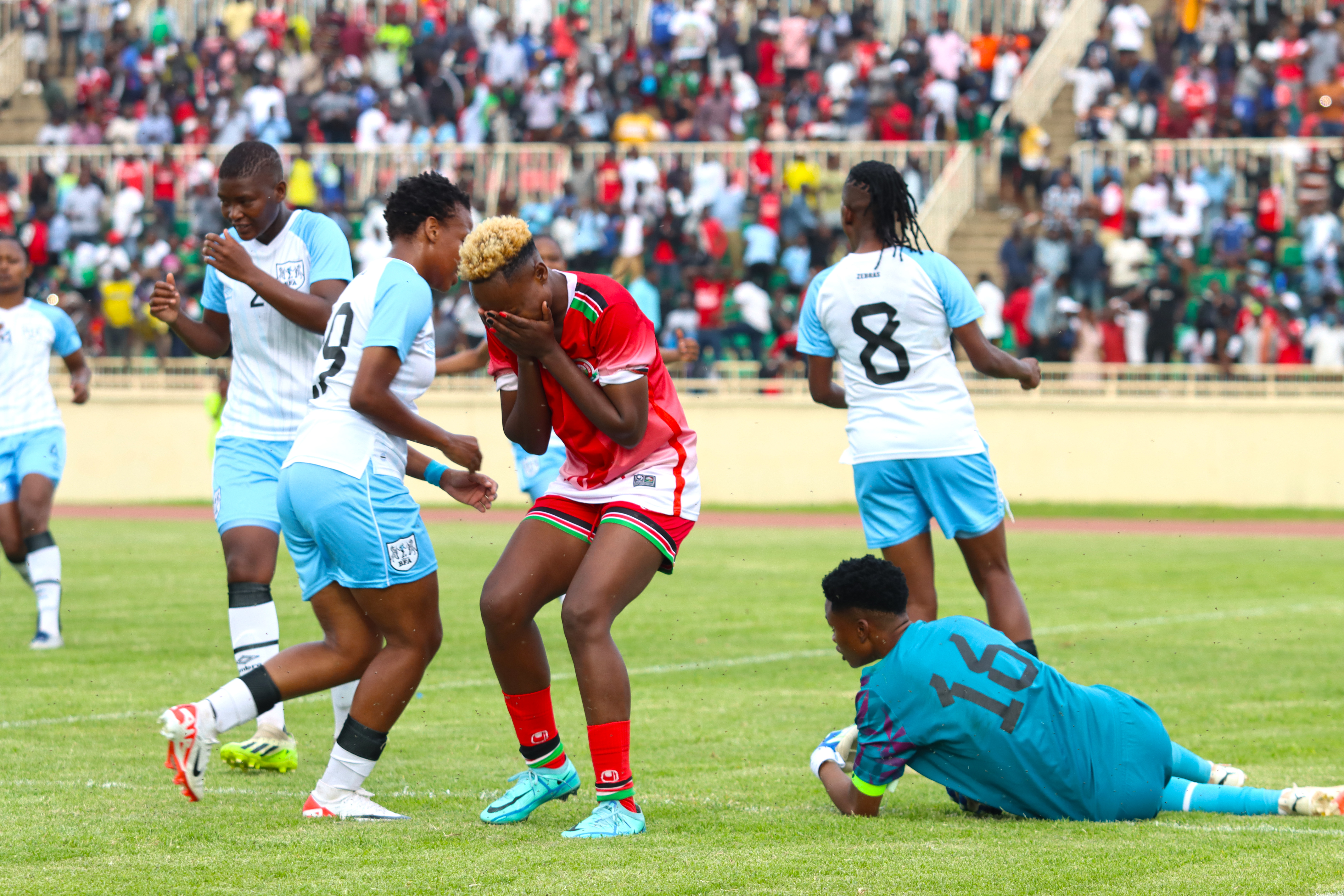 Nanjala misses last minute penalty as Botswana frustrate Starlets at Nyayo