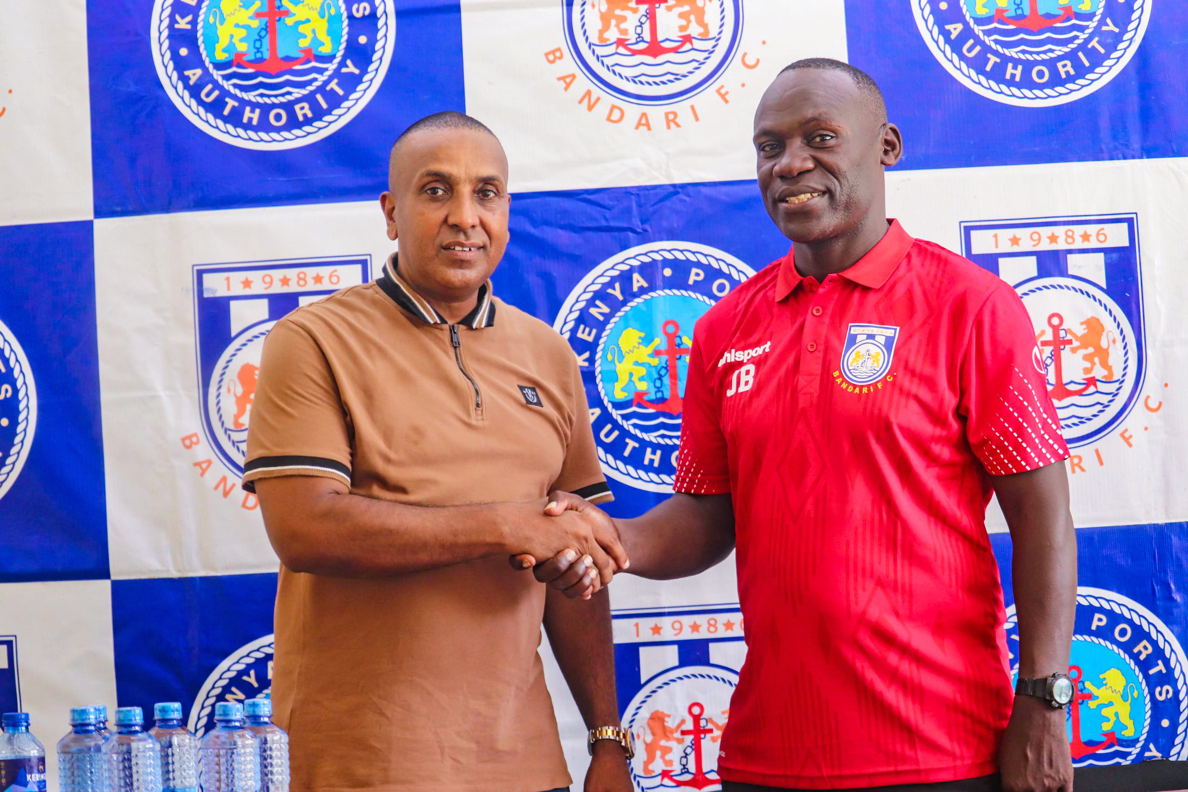 Baraza confirmed as permanent Bandari coach on two-year contract