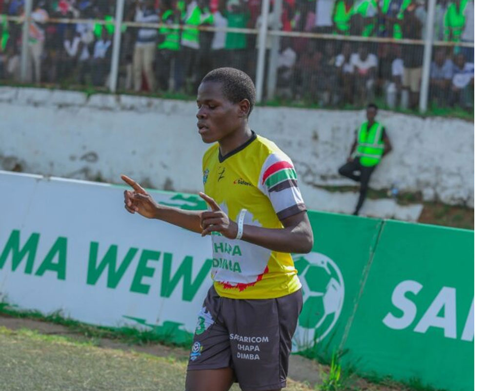 Chapa Dimba star Duncan Odhiambo in Mali for training