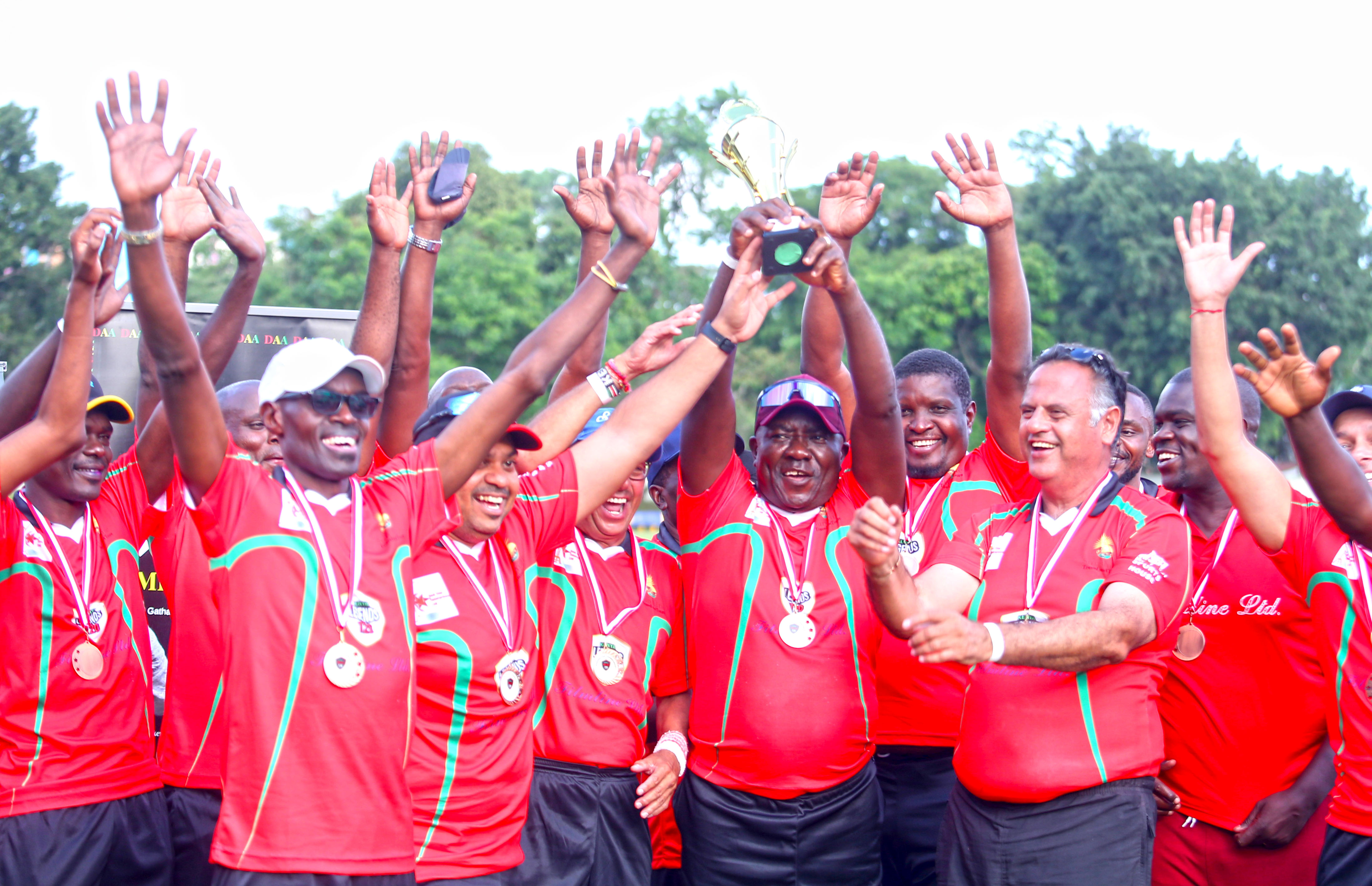 IN PICTURES: Cricket legends turn back the clock in Nairobi friendly duel
