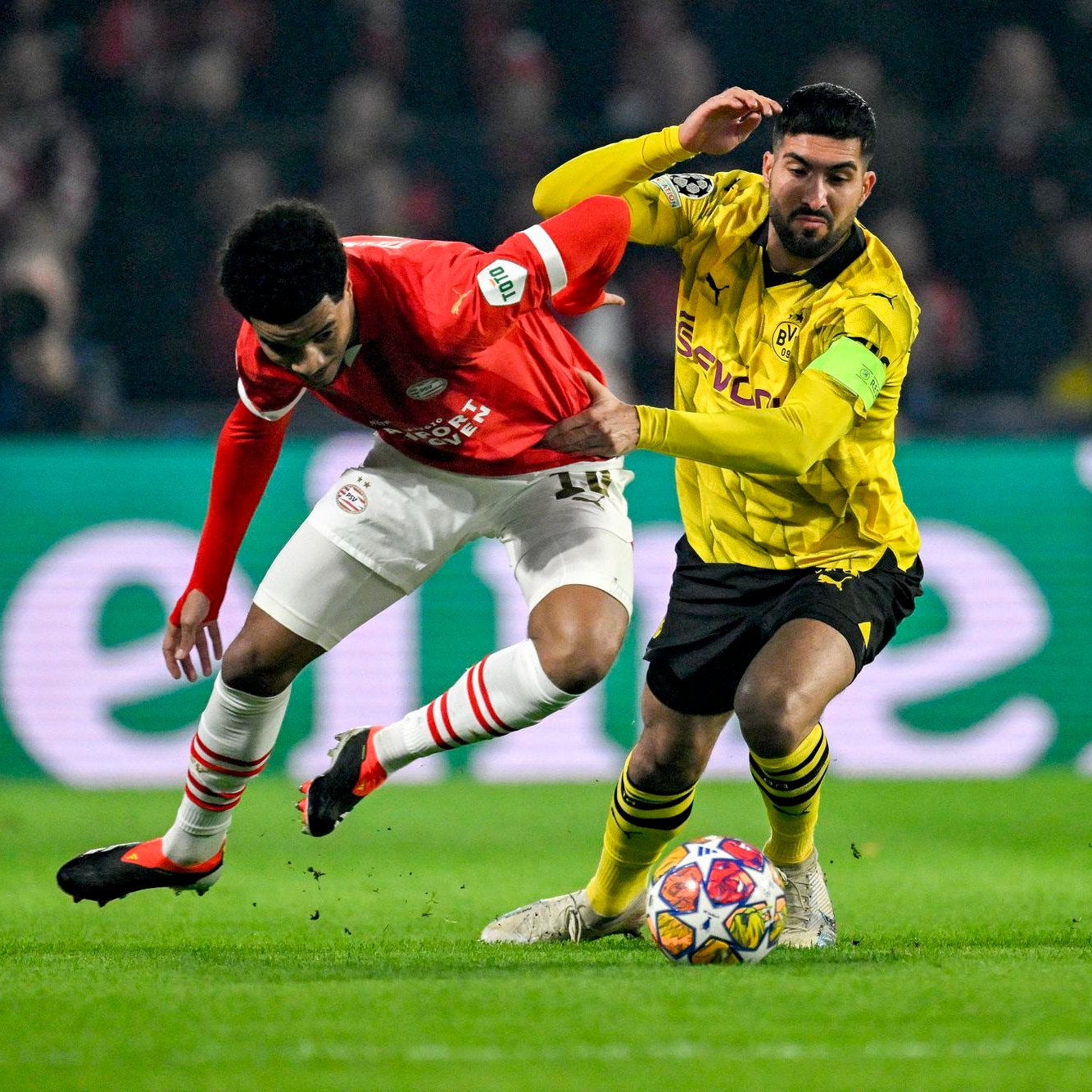 Champions League: PSV, Dortmund play to draw