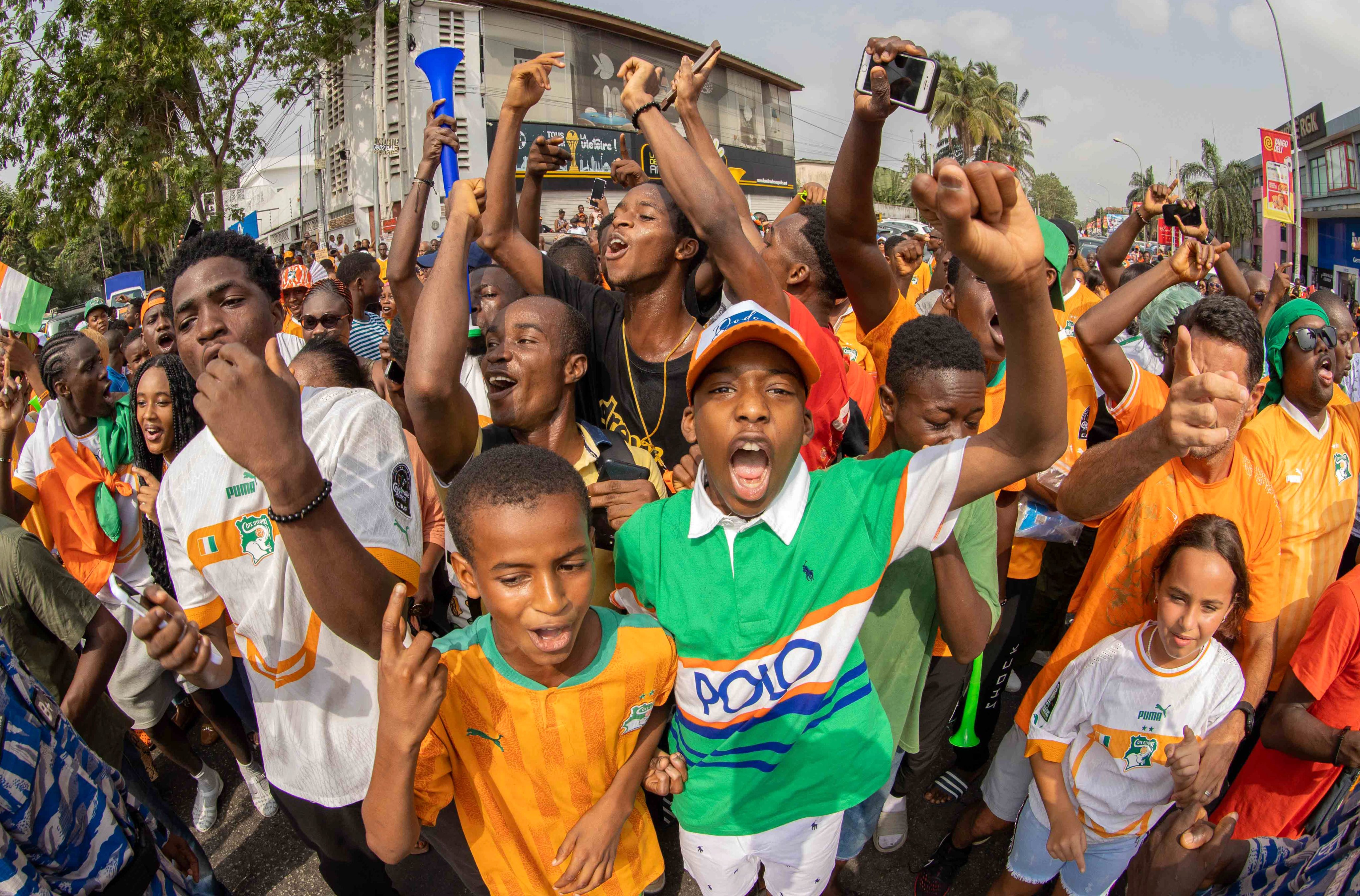 Song and dance in Abidjan as Ivory Coast go on an AFCON Trophy parade