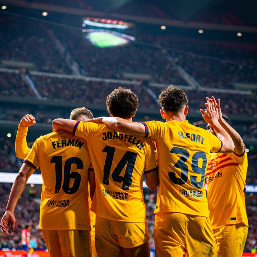 Barca win big against Atletico at the Wanda Metropolitano
