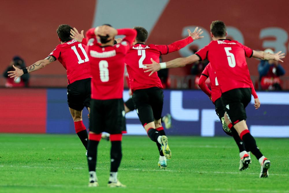 Georgia beat Greece to make history with first ever major qualification